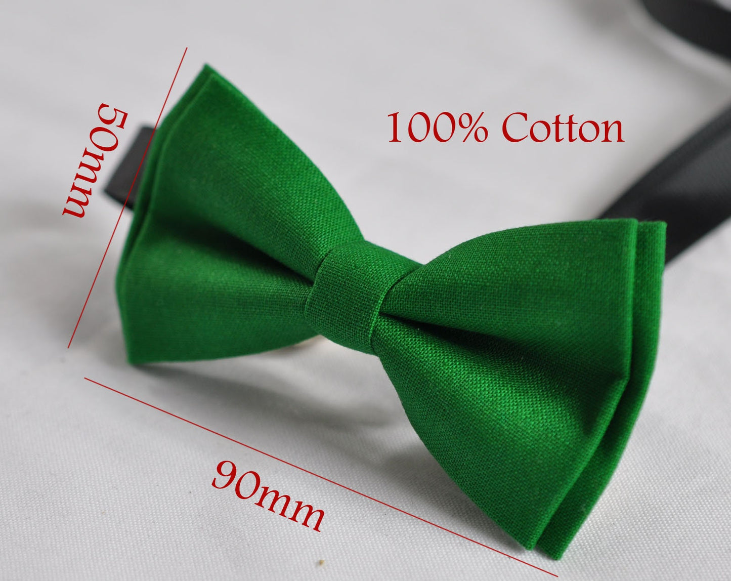 BOY KIDS Baby Infant Burgundy Wine Red Clip-on Braces Elastic Suspenders + 100% Cotton Ever Green Solid Bowtie Bow Ties Fits 1-6 Years Old