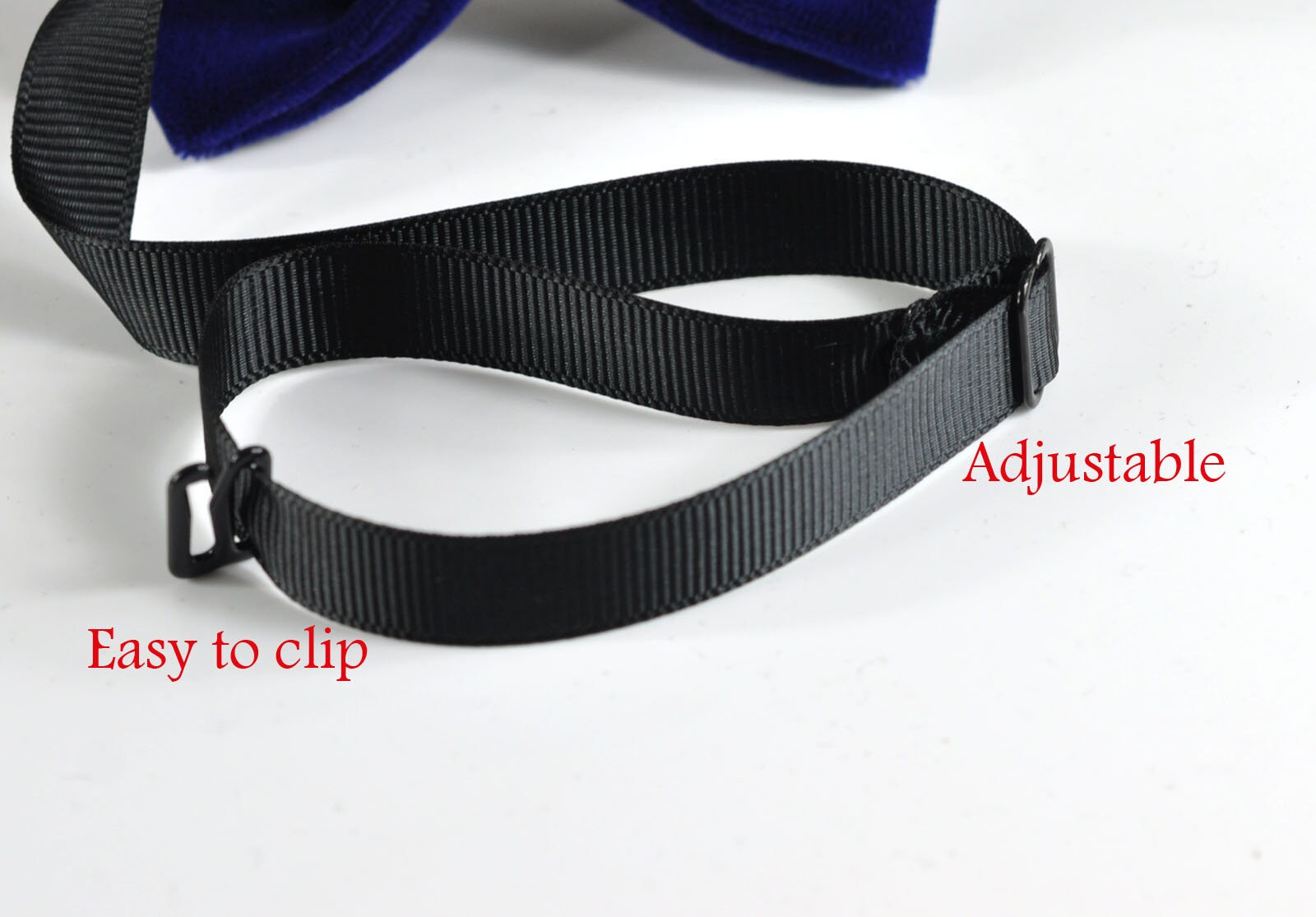 Kids Page Boy Teenage Youth Violet Purple Velvet Pretied Black Faux Leather Bow Tie Bowtie Fits 7-14 Years Old