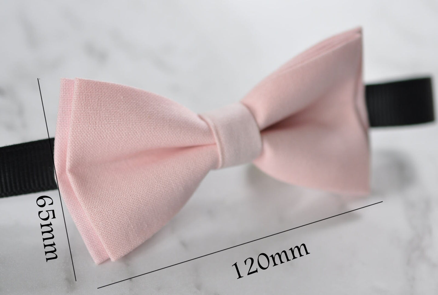 Men Women Navy Blue Adult 25mm Wide Braces Suspenders + 100% COTTON Baby PINK Bow Tie BOWTIE Wedding Party