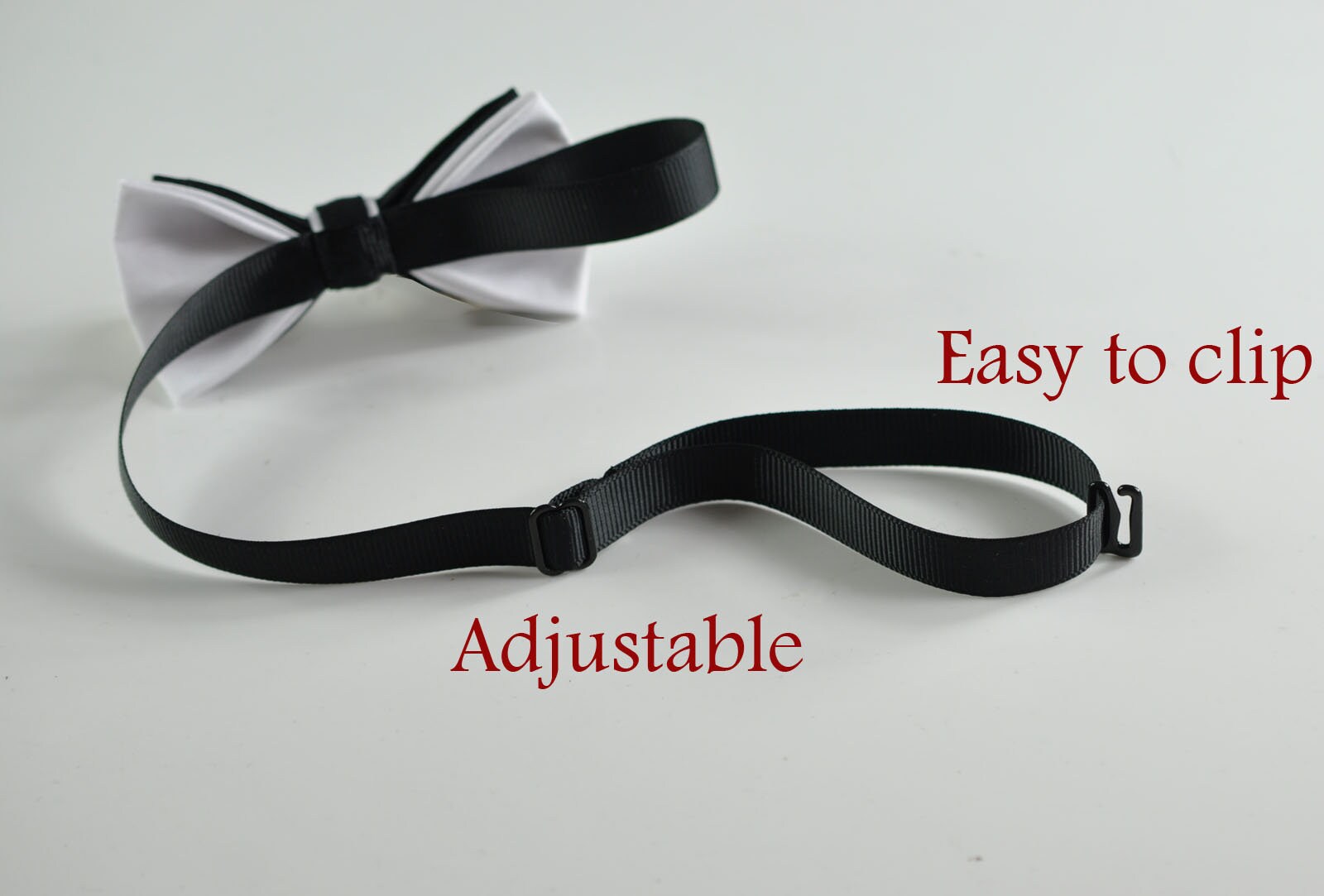 Black White Cotton Bow tie + Black White Grids Elastic Faux Leather X-Back Suspenders Braces for Baby Toddler infant Weddding 1-6 Years Old