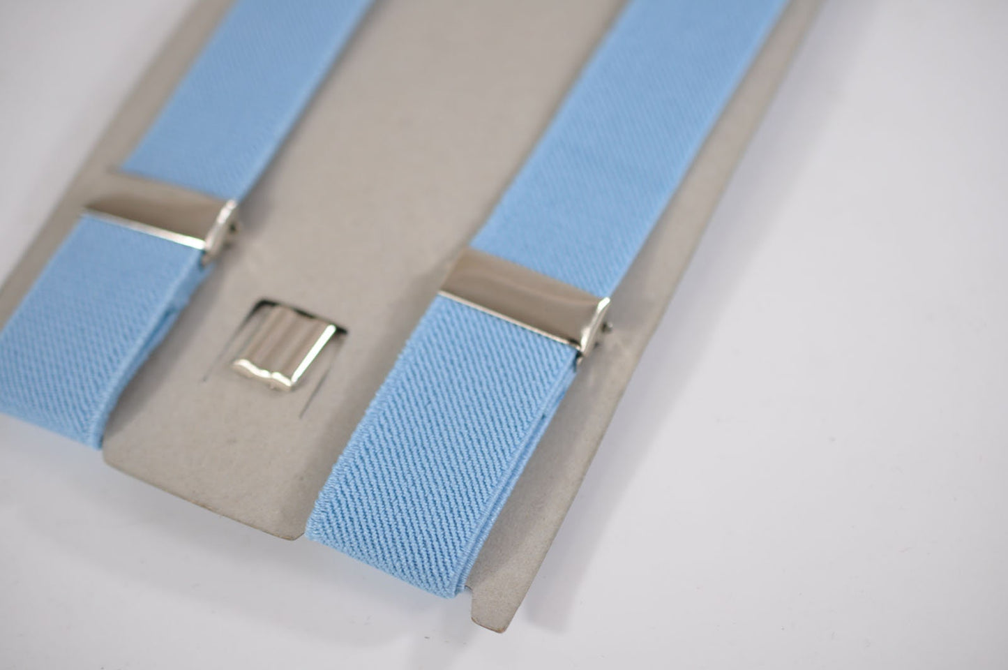 Mint Ice Blue Baby Blue Light blue Cotton Bow tie + Light Blue Elastic Suspenders Braces for Baby infant Toddler / Kids Boy / Youth Teenage