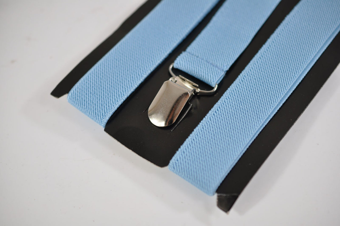 Mint Ice Blue Baby Blue Light blue Cotton Bow tie + Light Blue Elastic Suspenders Braces for Baby infant Toddler / Kids Boy / Youth Teenage