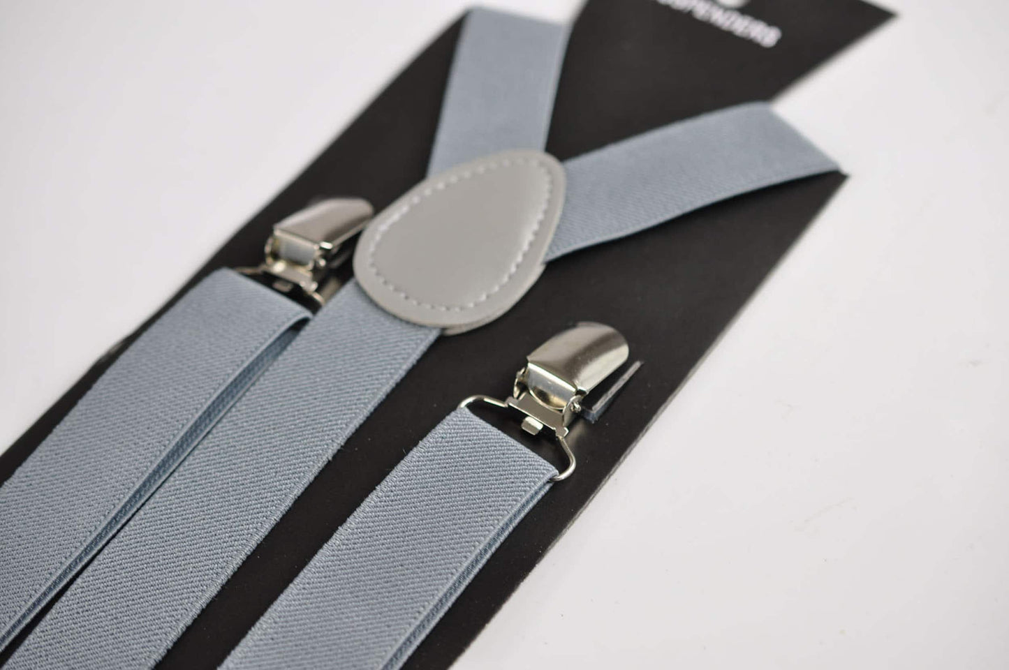 Dark Emerald Green Bottle Green Cotton Bow tie + Light Grey Gray Suspenders Braces for Baby infant Toddler/ Kids Boy / Youth Teenage / Men