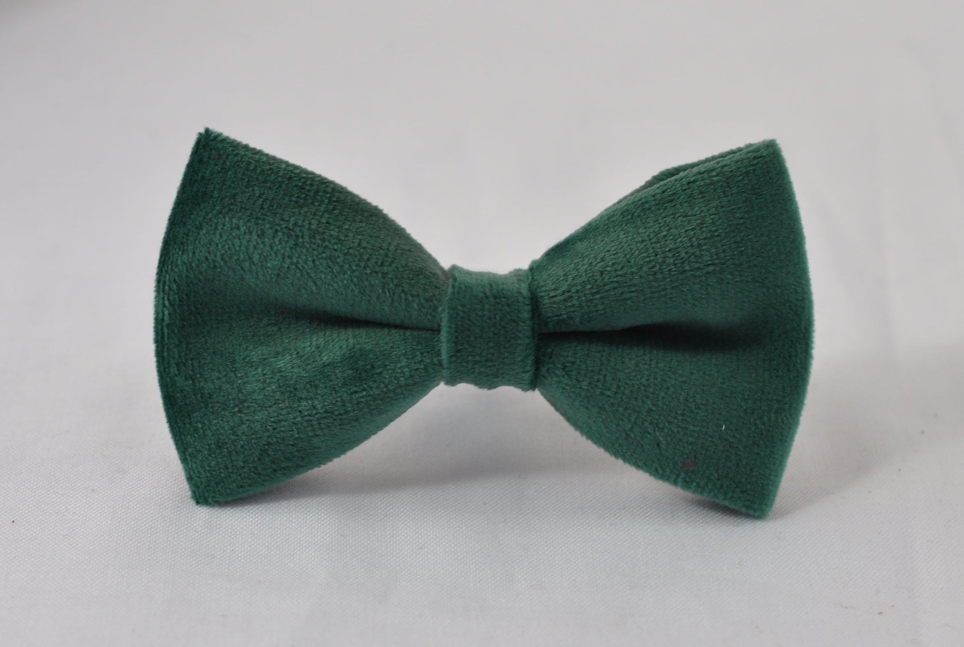 Emerald Green Dark Green Velvet Bow tie + Khaki Beige Elastic Suspenders Braces for Baby Infant / Boy Kids / Youth Teenage / Men Adult