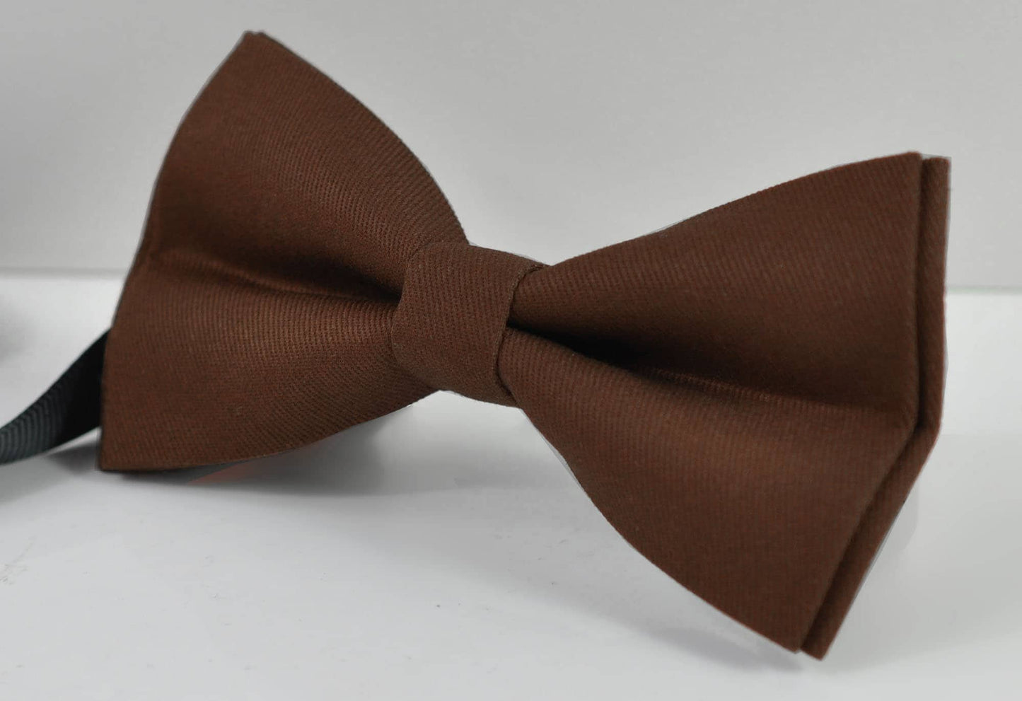 MEN Adult Toffee Brown Cotton Pre tied Bow tie Bowtie for Wedding Party Prom