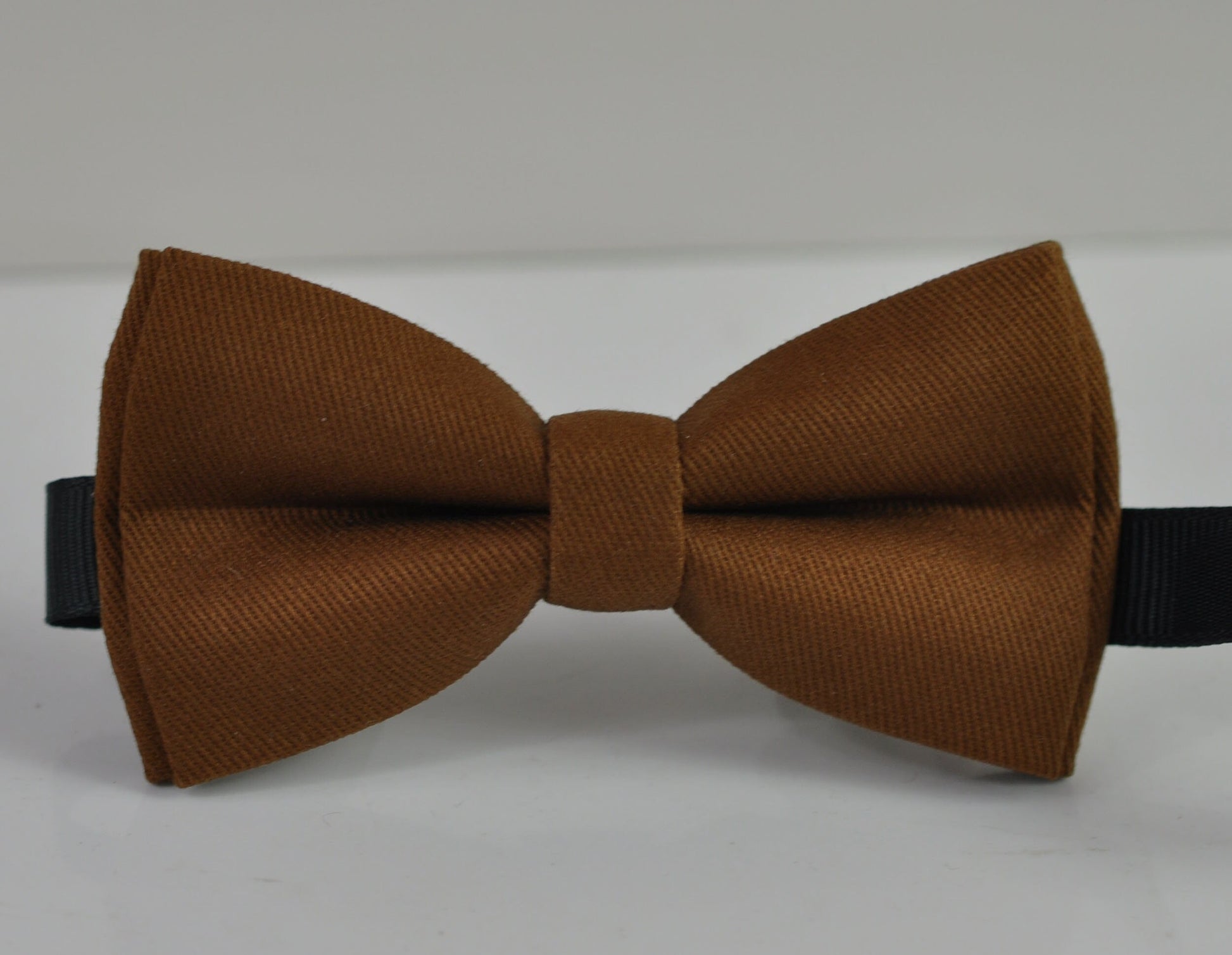 Father Son Match 100% Cotton Handmade Toffee Brown Bow Tie Bowtie for Men Adult / Youth Teeenage / Boy Kids / Baby Infant