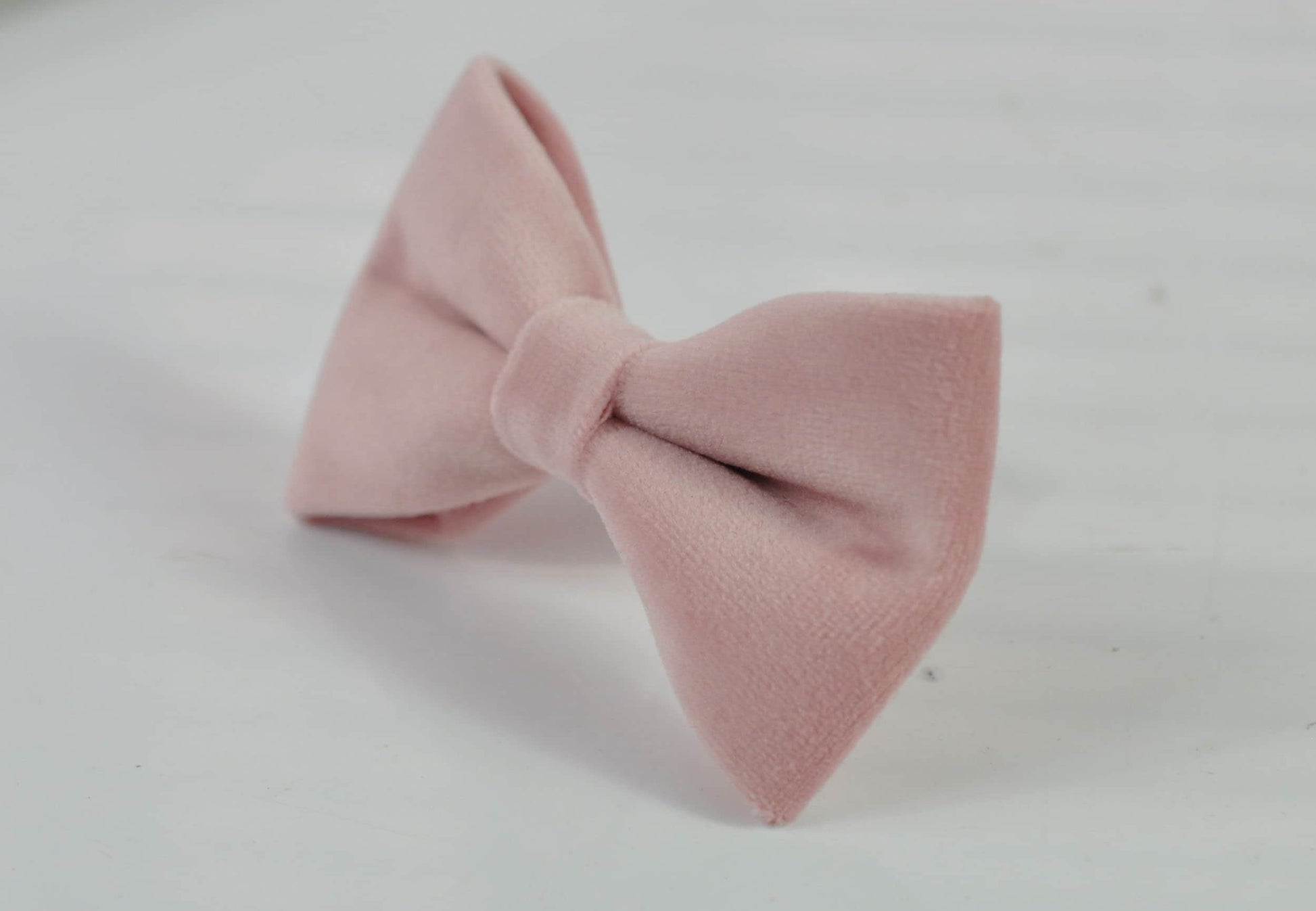 Blush Dusty Pink Velvet Bow tie + Black Elastic Suspenders Braces for Men Adult / Youth Teenage / Boy Kids / Baby Infant Todler