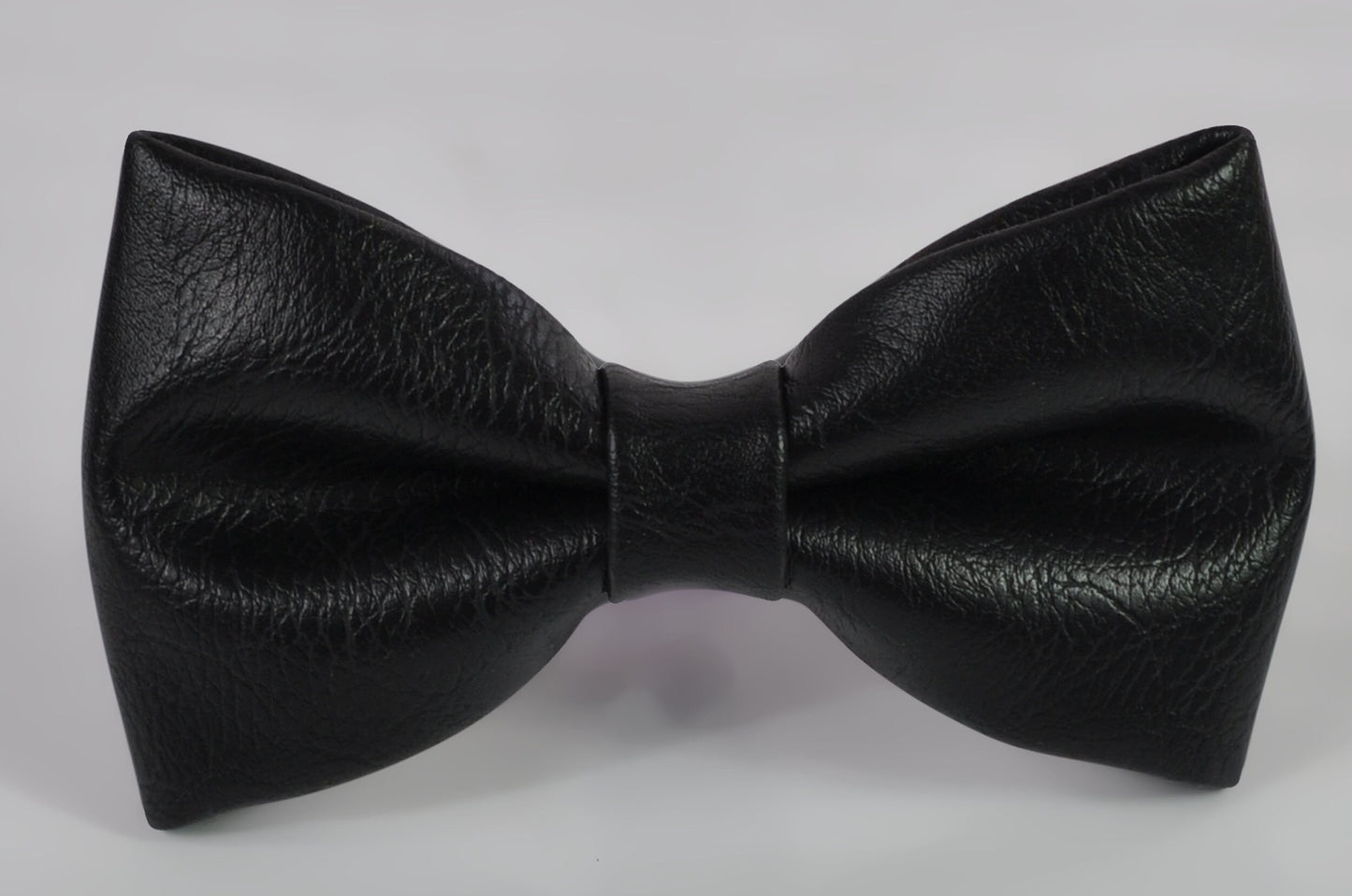 Black Faux Leather Pretied Bow Tie Bowties Wedding Party for Men Adult / Youth Teenage / Toddler Boy / Baby Infant Toddler