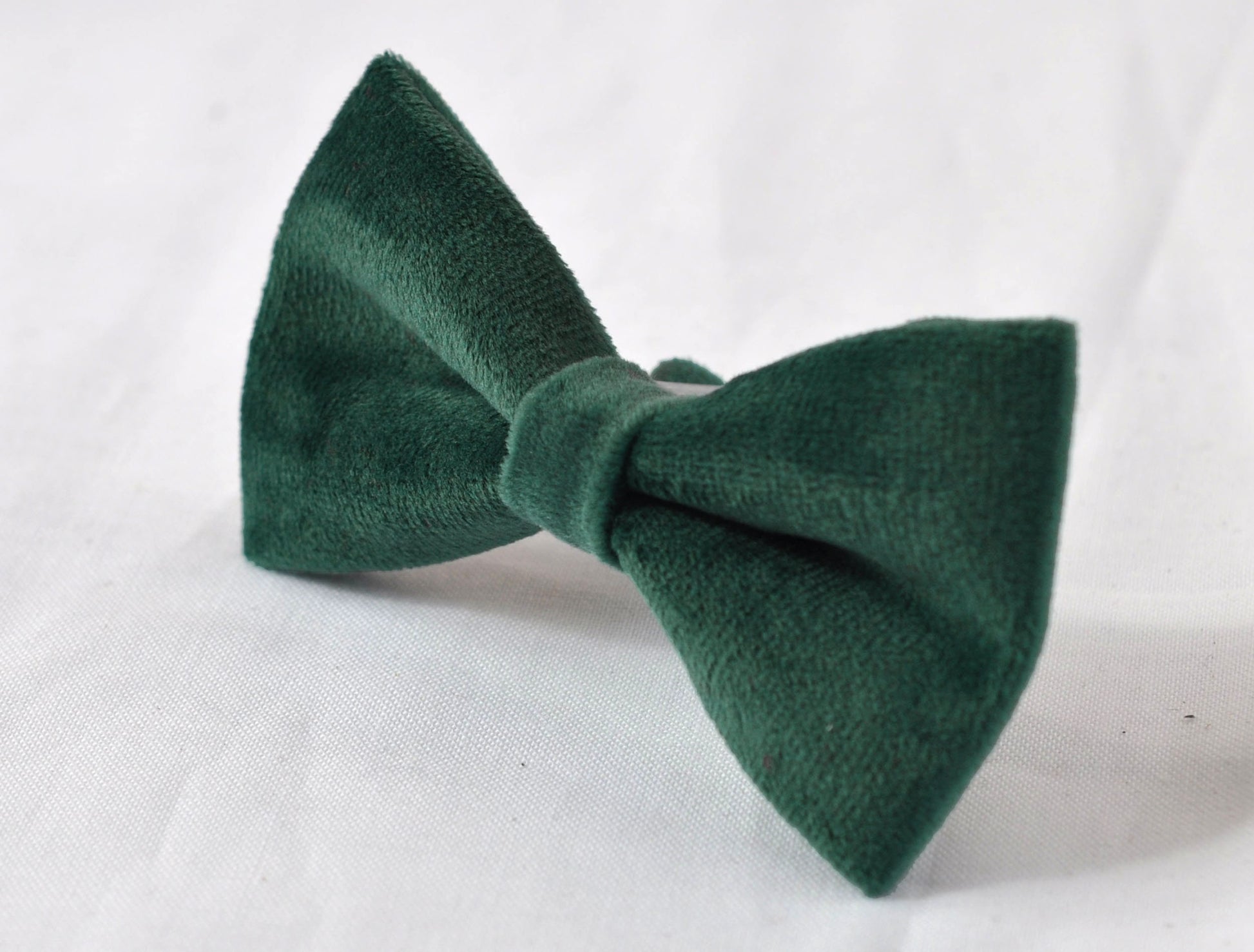 Emerald Green Dark Green Velvet Bow tie Bowtie + Pocket Square Hanky Handkerchief for Men / Youth Teenage / Boy Kids / Infant Toddler Baby