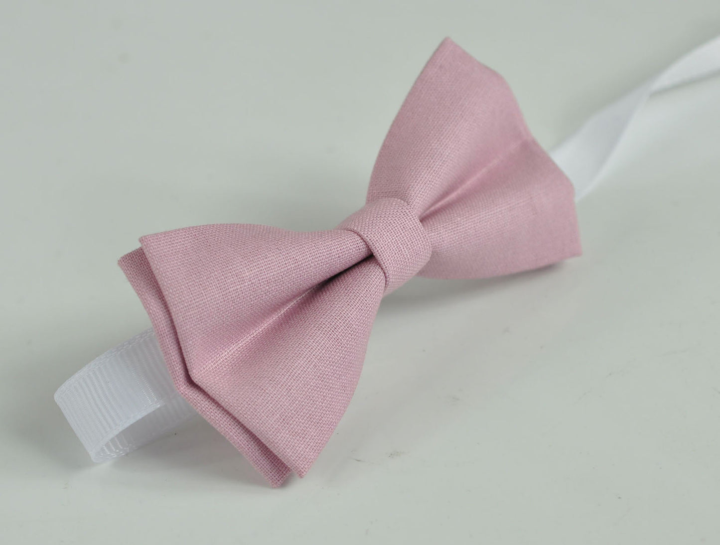 Dusty Dusky Blush Pink / Dusty Blue Bow tie + Pocket Square Hanky Handerchief for Men Adult / Youth Teenage / Boy Kids / Baby Infant Toddler