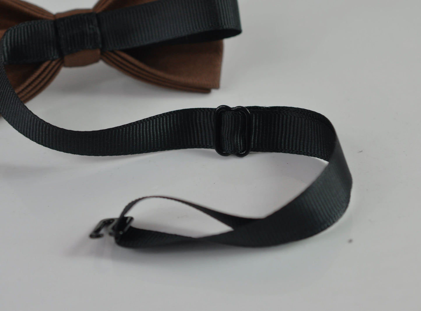Toffee Brown Cotton Bow tie + Light Grey Gray Elastic Suspenders Braces for Baby infant Toddler/ Kids Boy / Youth Teenage / Men Adult