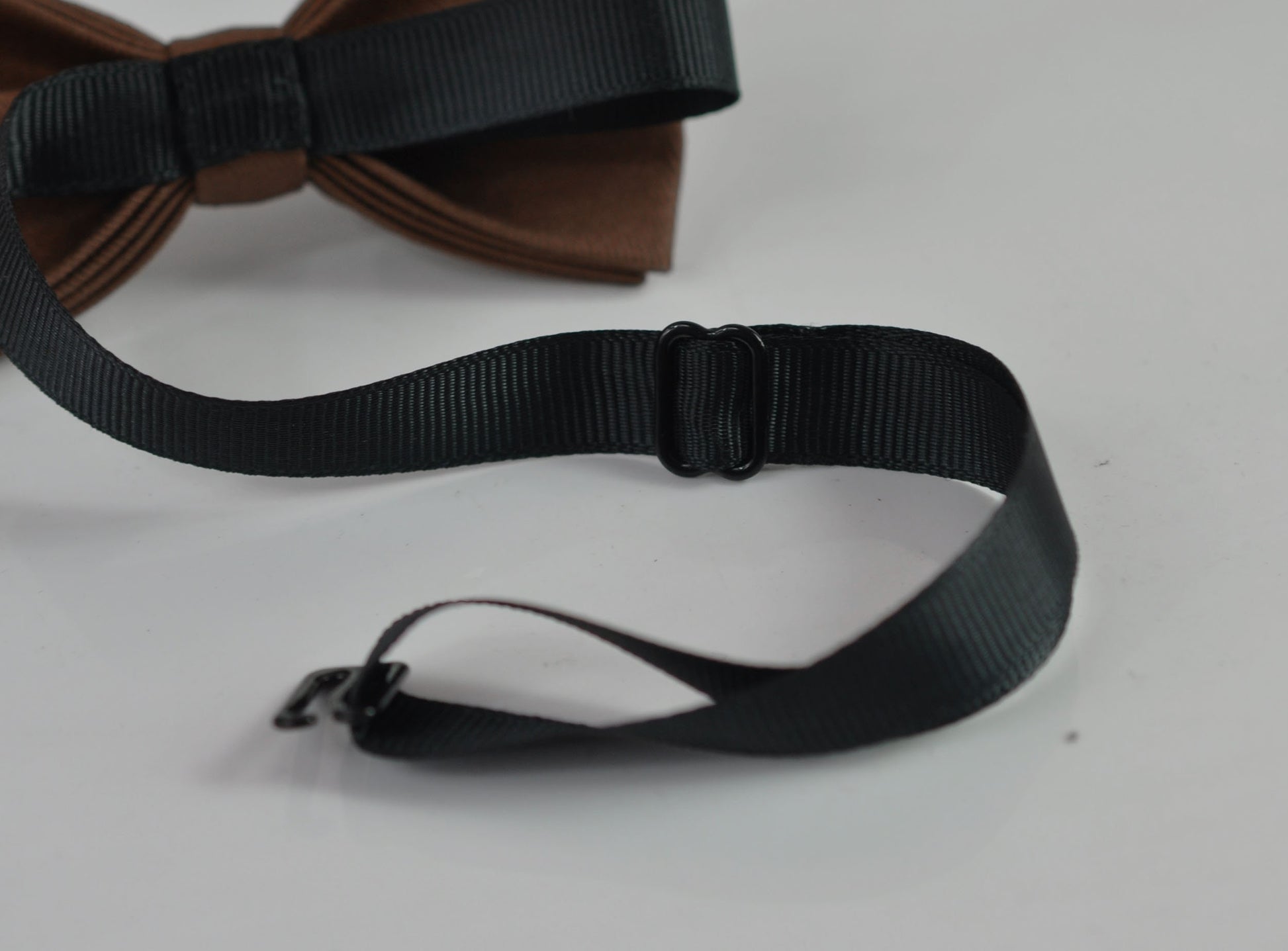 Toffee Brown Cotton Bow tie + Light Grey Gray Elastic Suspenders Braces for Baby infant Toddler/ Kids Boy / Youth Teenage / Men Adult
