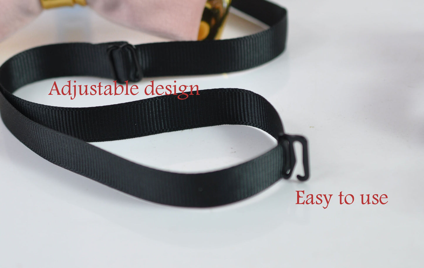 Dusty Pink Vevlet and Gold Faux Leather Bow tie + Dark Grey Gray Elastic Suspenders Baraces for Men / Youth / Boy Kids / Baby Infant Toddler