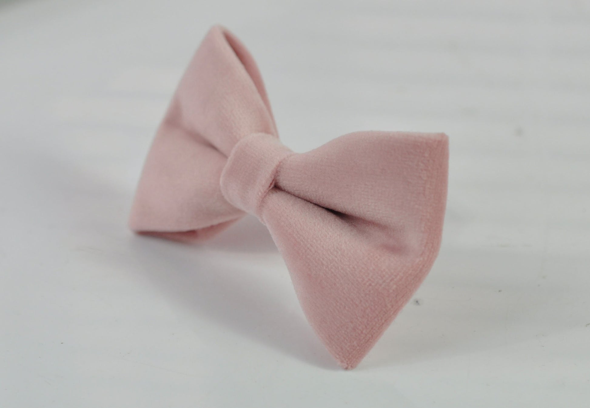 Blush PInk Dusty Dusky Rose Pink Velvet Pre tied Bow tie Bowtie for Men Adult / Youth Teenage / Boy Kids / Baby Infant Toddler