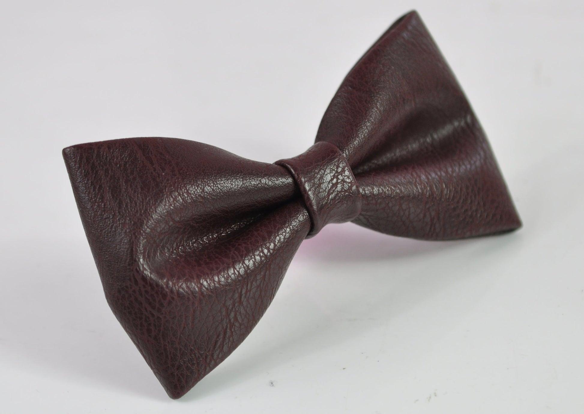 Dark Brown Faux Leather Pretied Bow Tie Bowties for Men Adult / Youth Teenage / Toddler Boy / Baby Infant Toddler Wedding Prom