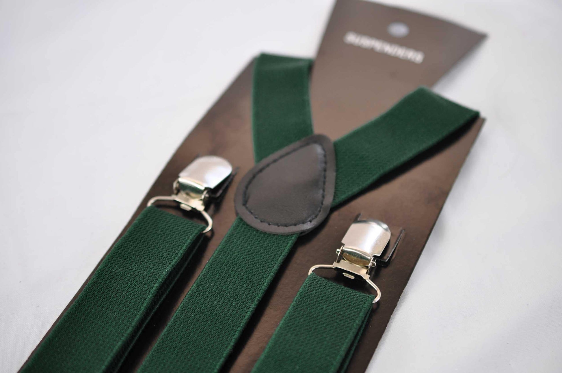 Sage Green Cotton Bow tie + Emerald Green Elastic Suspenders Braces for Men / Youth Teenage / Boy Kids / Baby Infant Toddler Wedding Prom