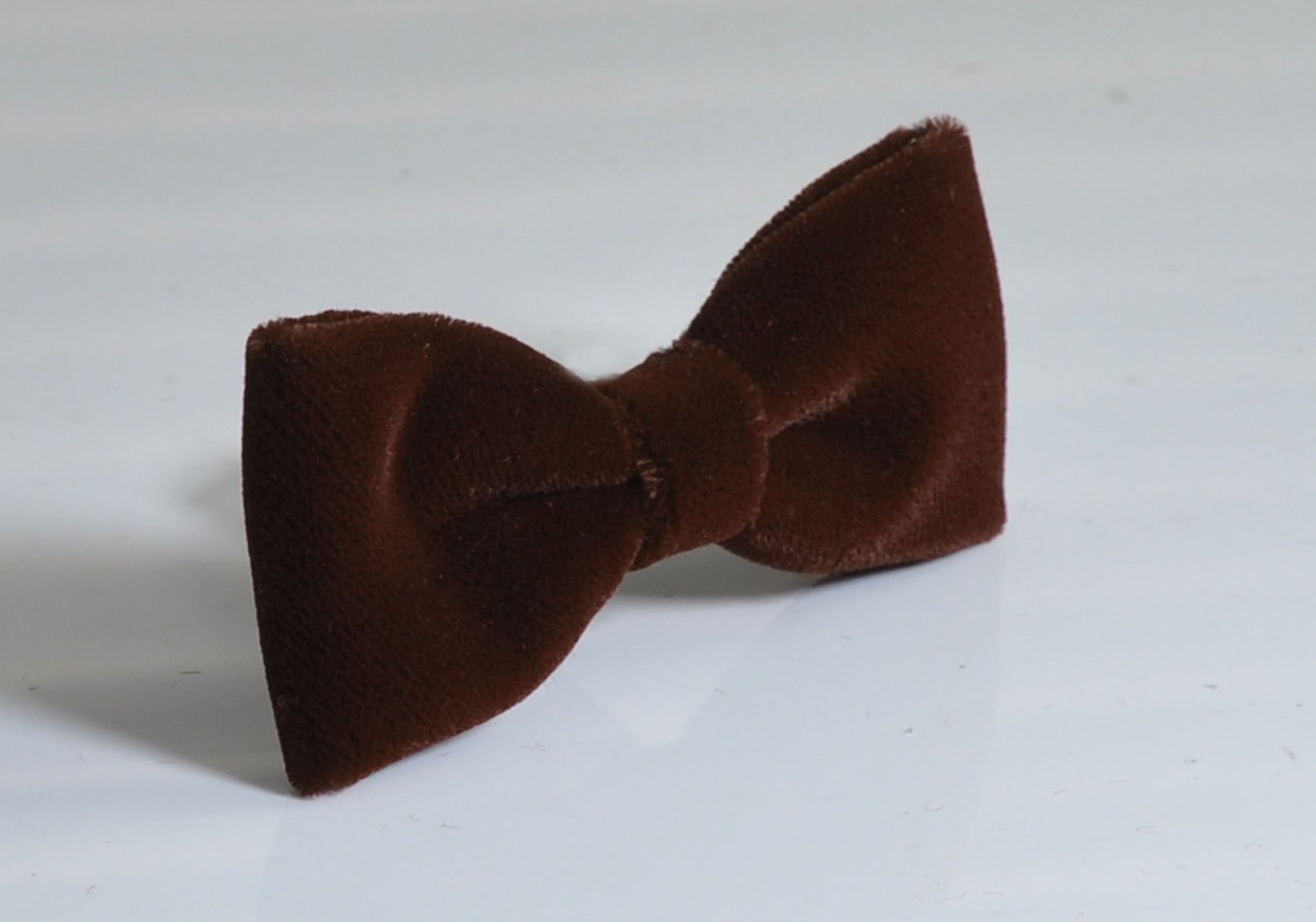 Dark Brown Coffee Velvet Pre tied SKINNY NARROW Bow Tie Bowtie for Men Adult / Youth Teenage / Boy Kids / Baby Infant Toddler Wedding