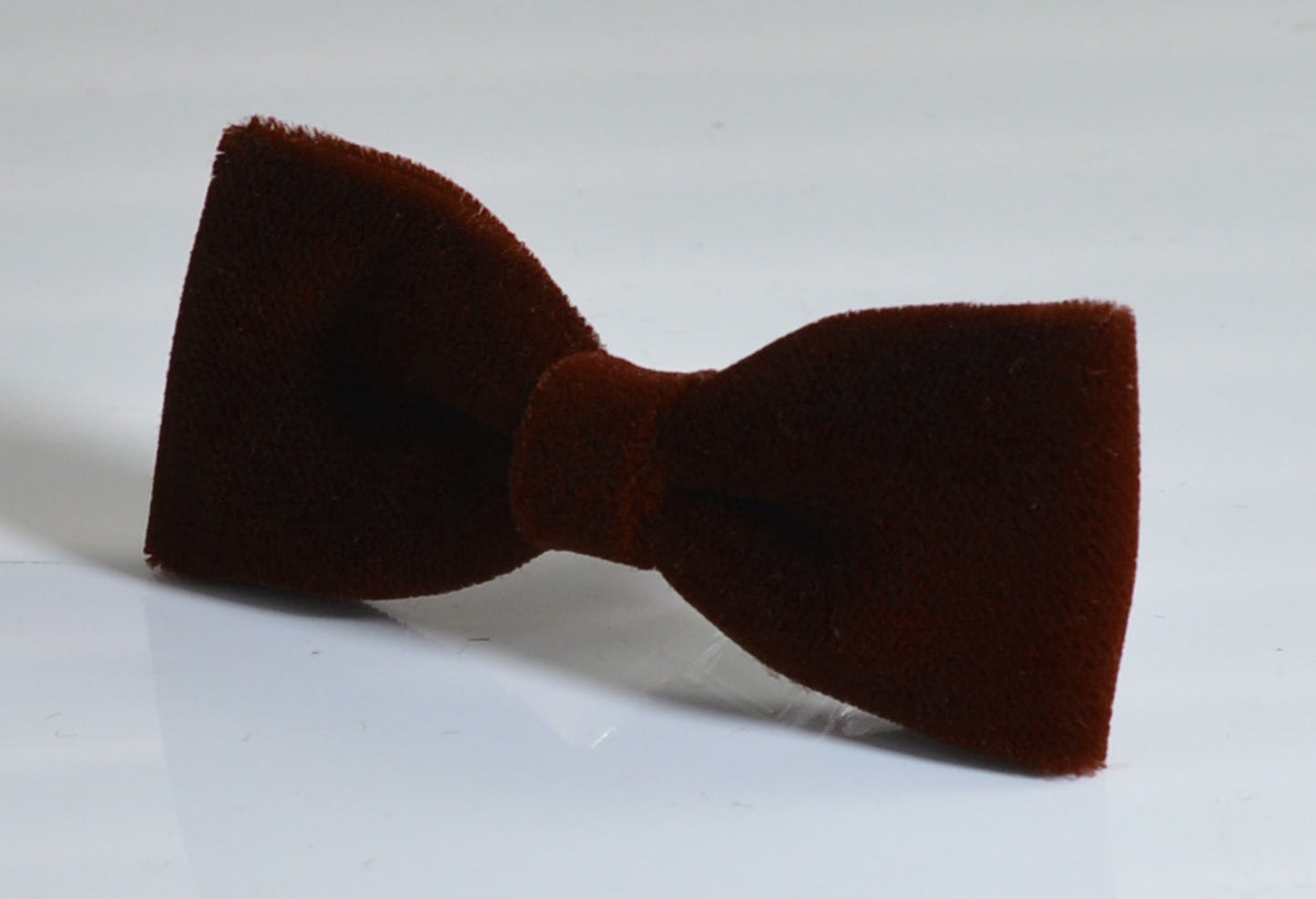 Dark Brown Coffee Velvet Pre tied SKINNY NARROW Bow Tie Bowtie for Men Adult / Youth Teenage / Boy Kids / Baby Infant Toddler Wedding