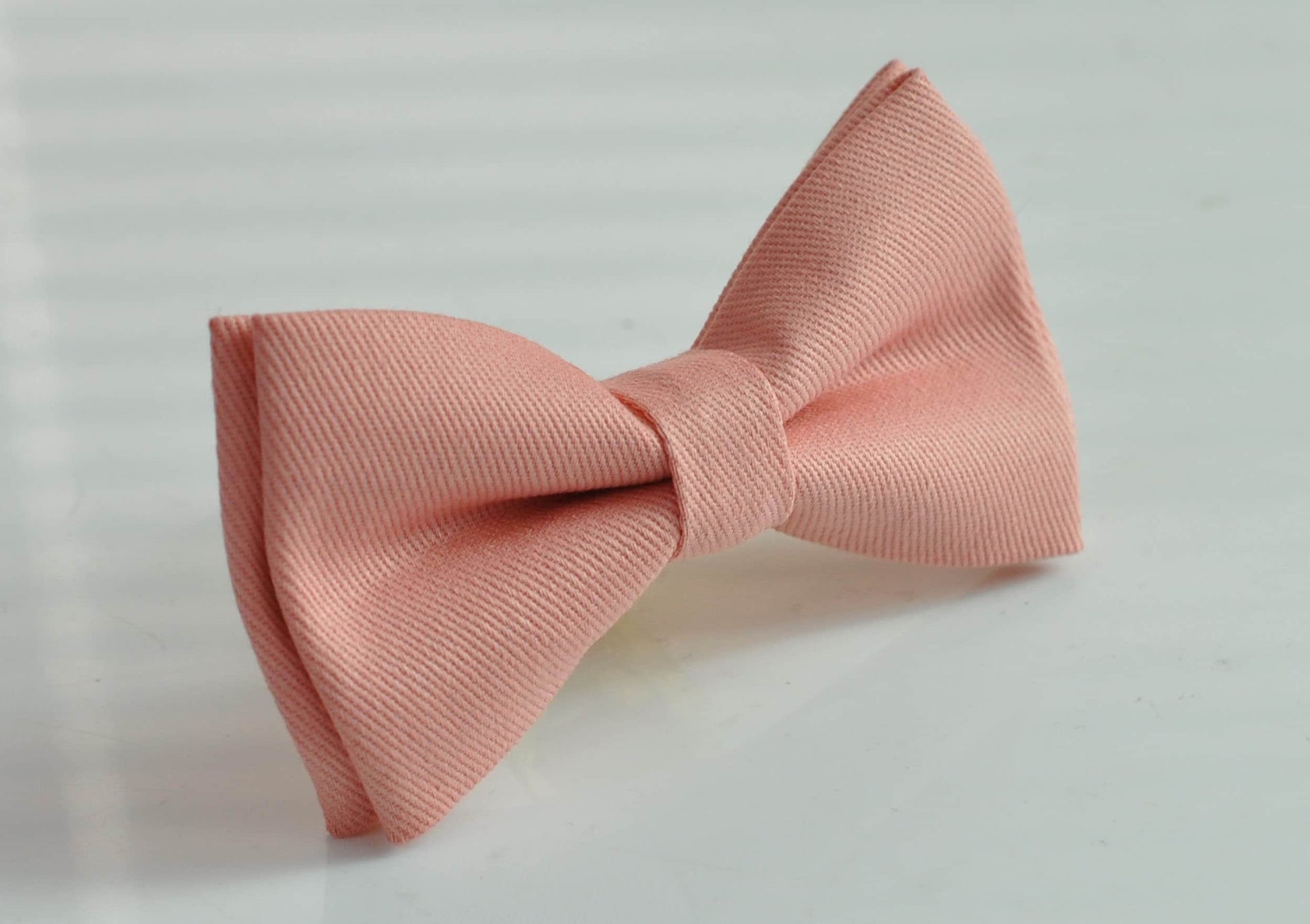 Dusky Dusty Rose Pink Blush Pink Cotton Bow Tie Bowtie for Men Adult / Youth Teenage / Boy Kids / Baby Infant Toddler