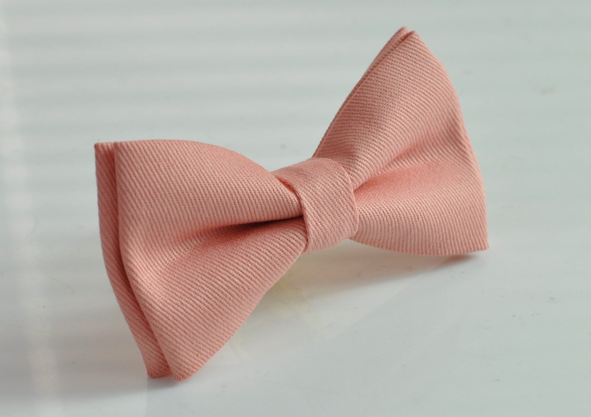 Dusky Dusty Rose Pink Blush Pink Handmade Bow Tie Bowtie matched pocket Square Hanky Handkerchief For Men / Youth / Boy Kids / Baby toddler