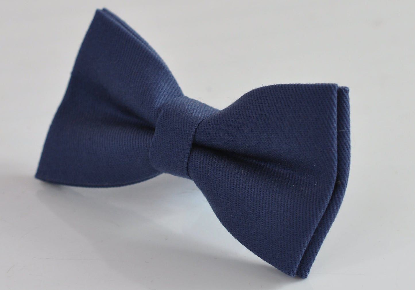 Sapphire Yale Steel Blue Pretied Cotton Bow tie Bowtie for Men Adult / Youth Teenage / Boy Kids / Toddler Baby Infant