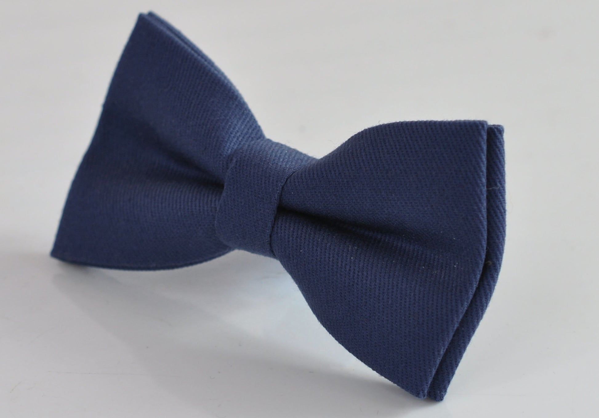 Sapphire Yale Steel Blue Pretied Cotton Bow tie Bowtie for Men Adult / Youth Teenage / Boy Kids / Toddler Baby Infant