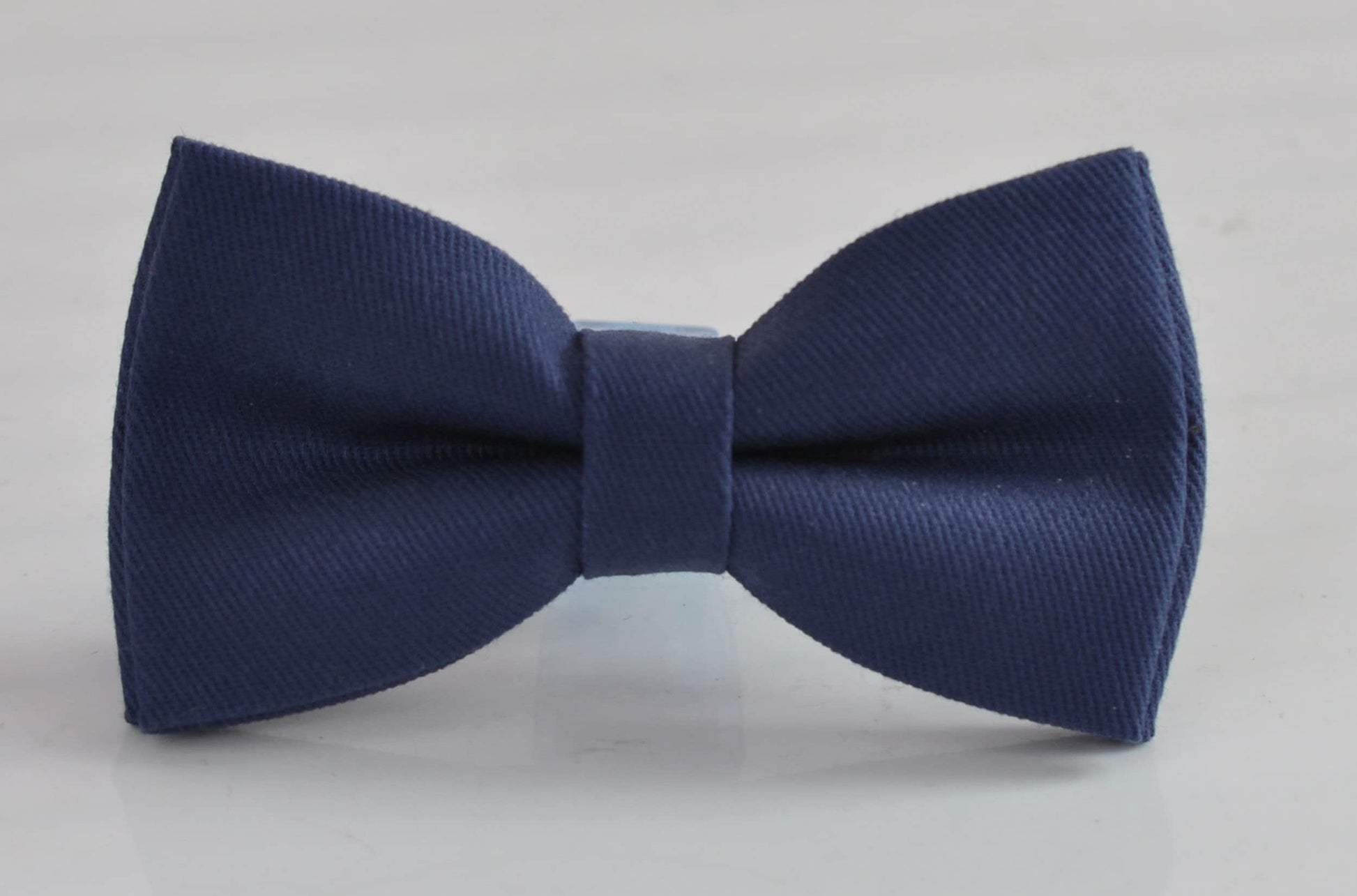 Sapphire Yale Steel Blue Pretied Cotton Bow tie Bowtie for Men Adult / Youth Teenage / Boy Kids / Toddler Baby Infant