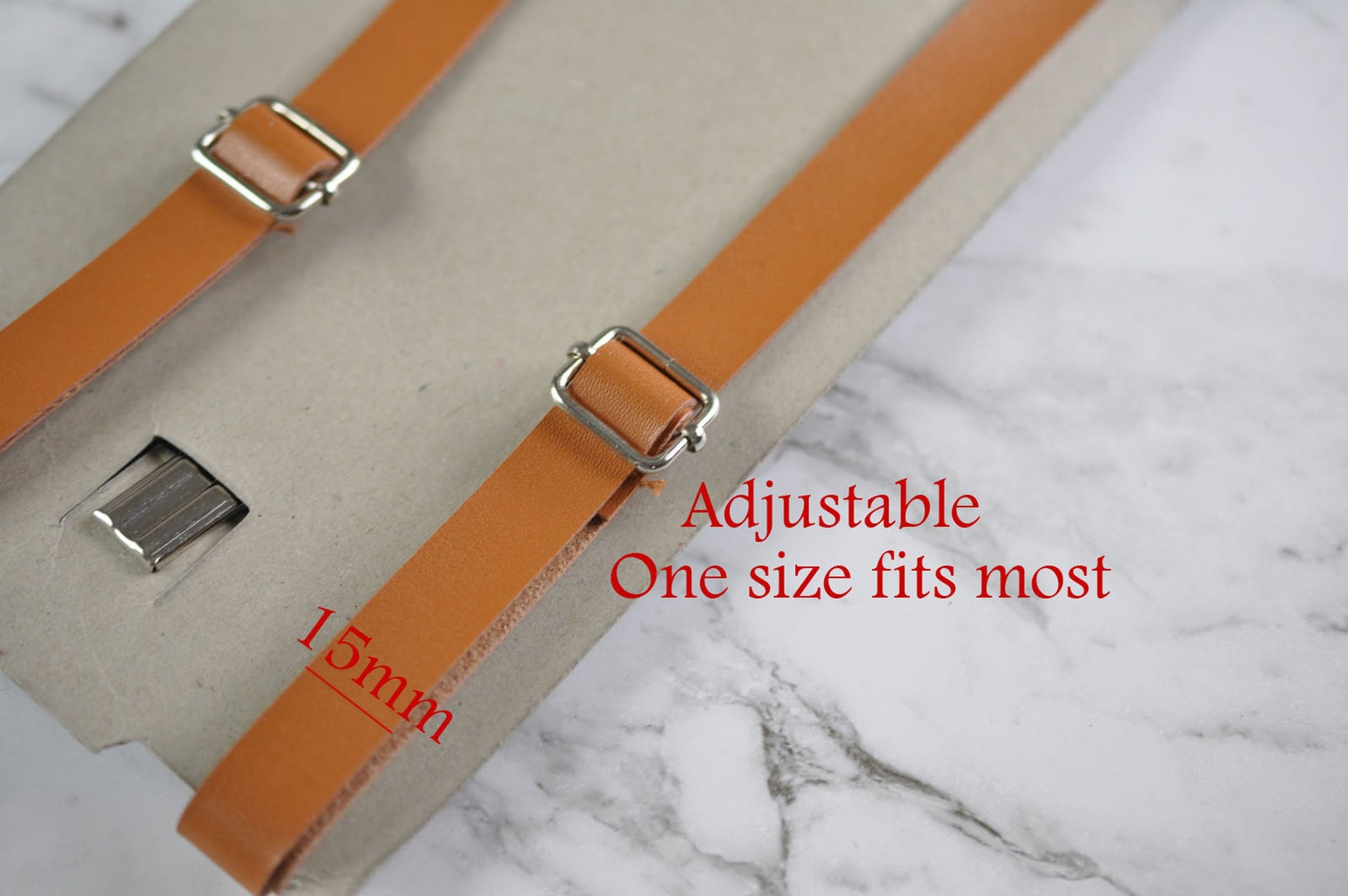 Tan Toffee Brown Cotton Bow tie + Tan Faux Leather Adjustable Suspenders Braces for Baby infant Toddler / Boy Kids / Youth Teenage