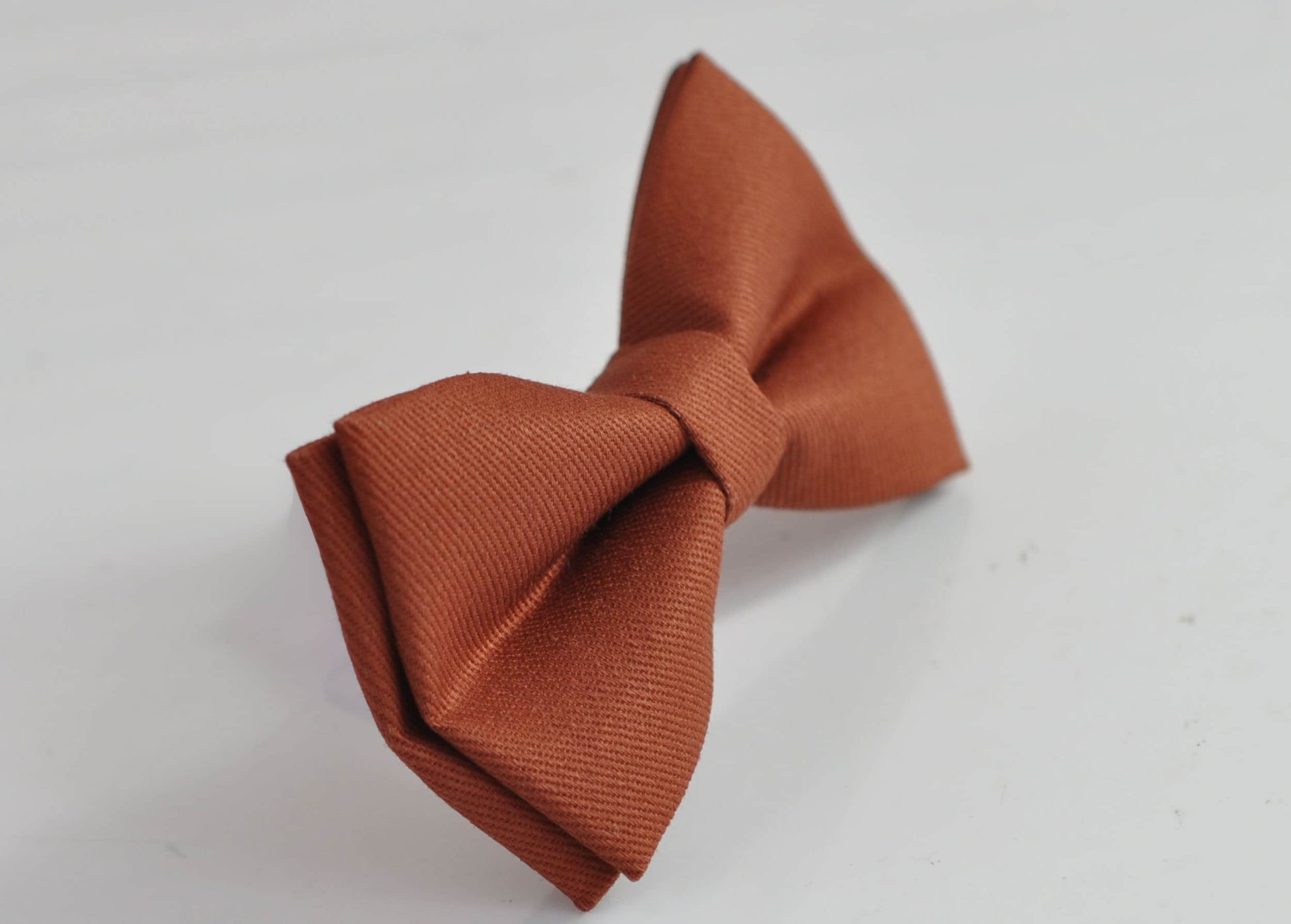 Rust Rusty Redish Brown Cotton Bow tie Bowtie + Navy Blue Elastic Suspenders Braces for Men / Youth Teenage/ Boys Kids / Baby Infant Toddler