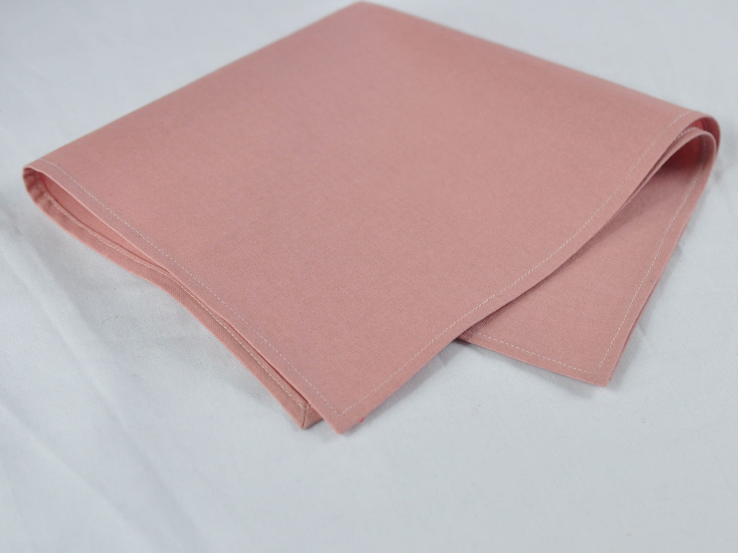 Men 100% Cotton Quality Dusky Dusty Rose Pink Blush Pink Handmade Bow Tie Bowtie matched pocket Square Hanky Handkerchief Wedding