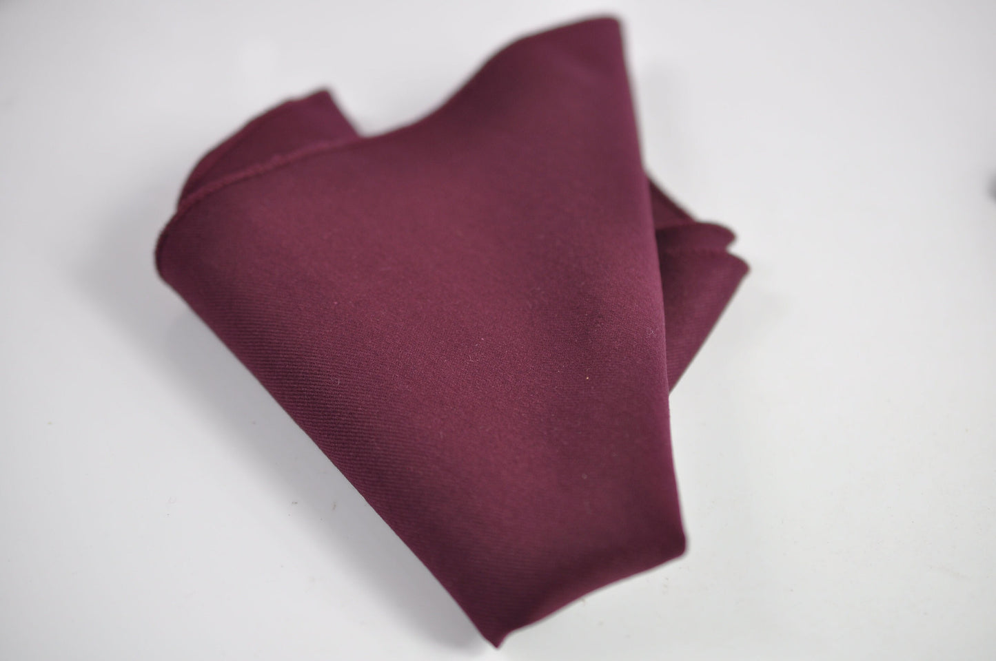 Burgundy Wine Dark Red Cotton Pocket Square Wedding Formal Hanky Handkerchief for Men / Youth / Boy Kids / Baby Infant Toddler