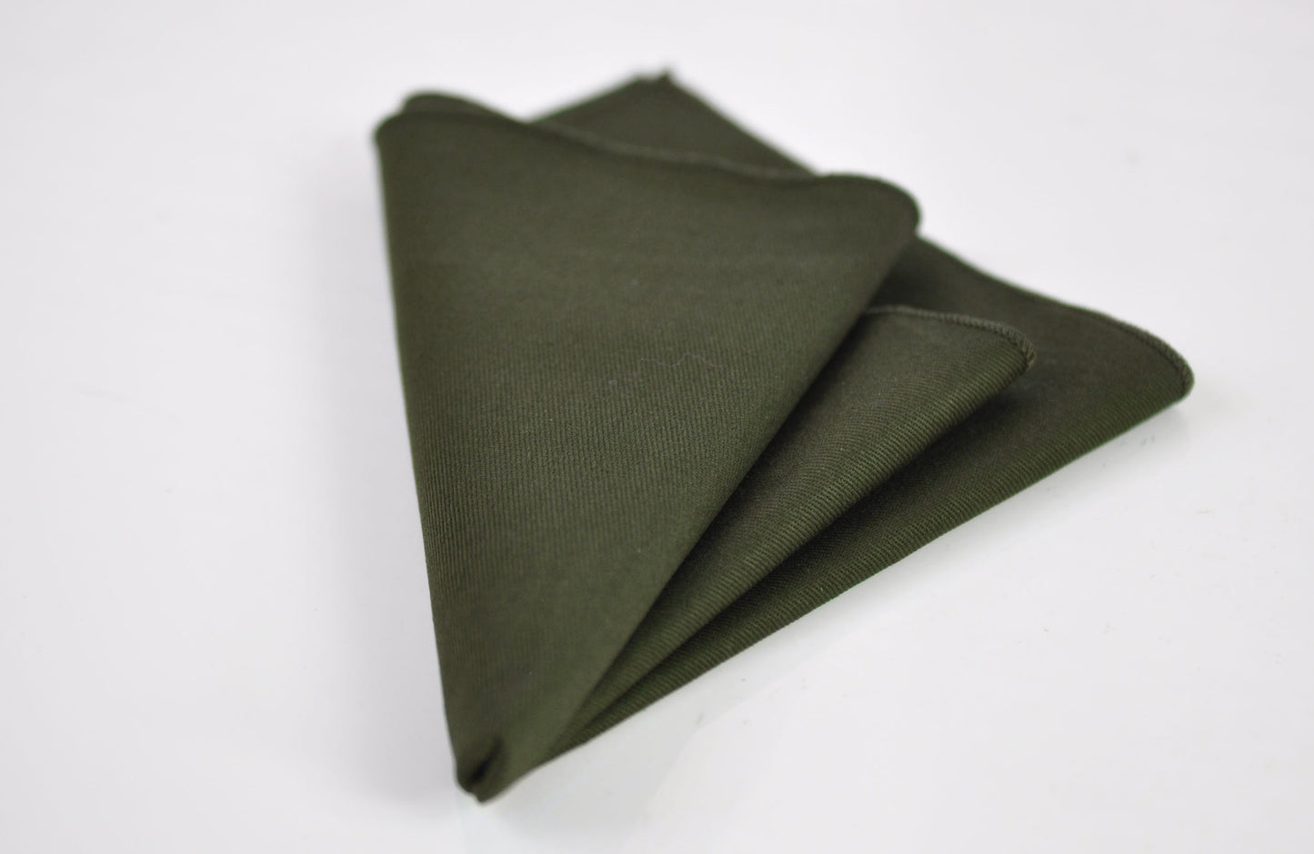 Olive Green Army Green Cotton Pocket Square Wedding Formal Hanky Handkerchief for Men / Youth / Boy Kids / Baby Infant Toddler