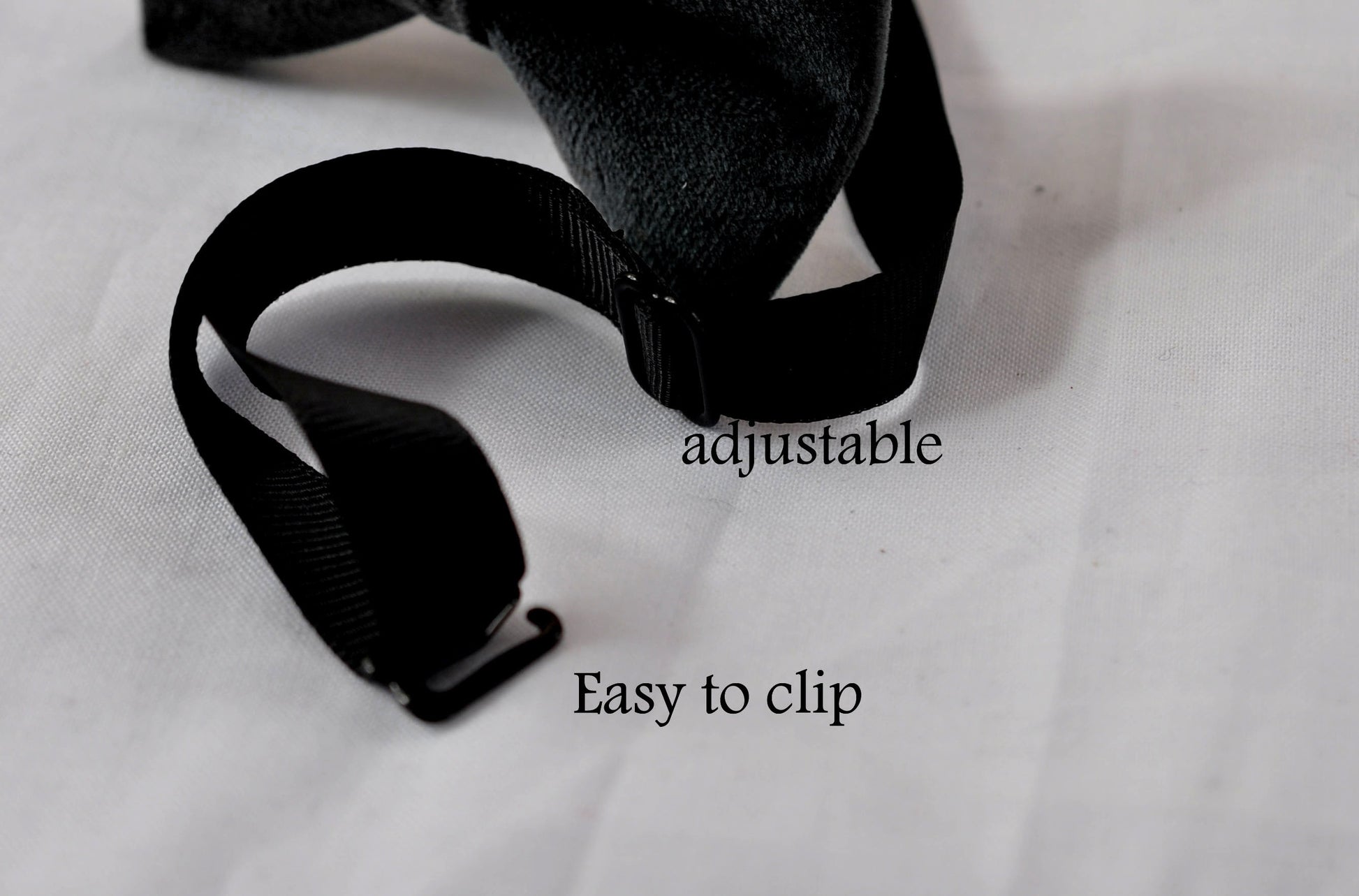 Black Velvet Bow tie + Black Elastic Suspenders Braces for Men / Youth / Boys Kids / Baby Infant Toddler