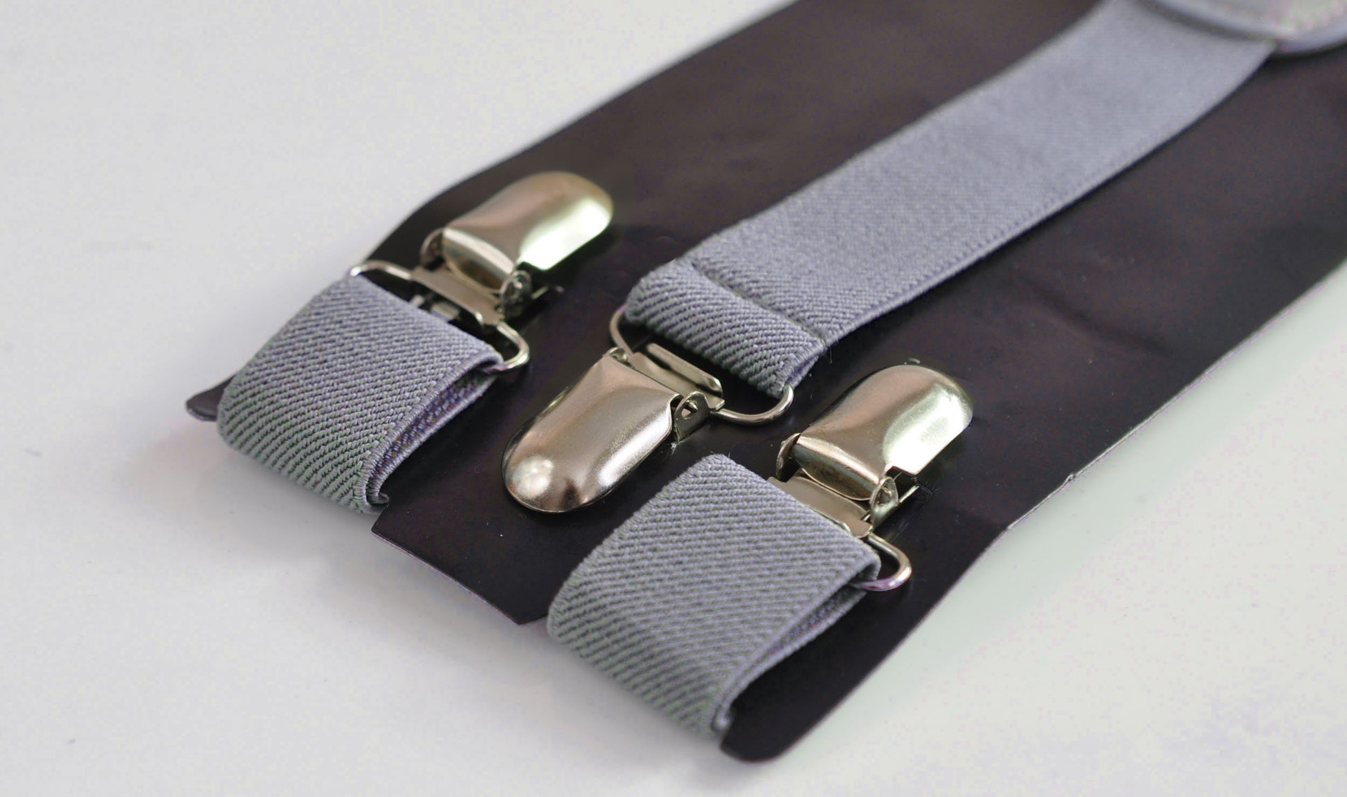 Dusty blue Light BLue Linen Bow tie Bowtie + Matched Elastic Suspenders Braces for Men / Youth / Boys Kids / Baby Infant Toddler