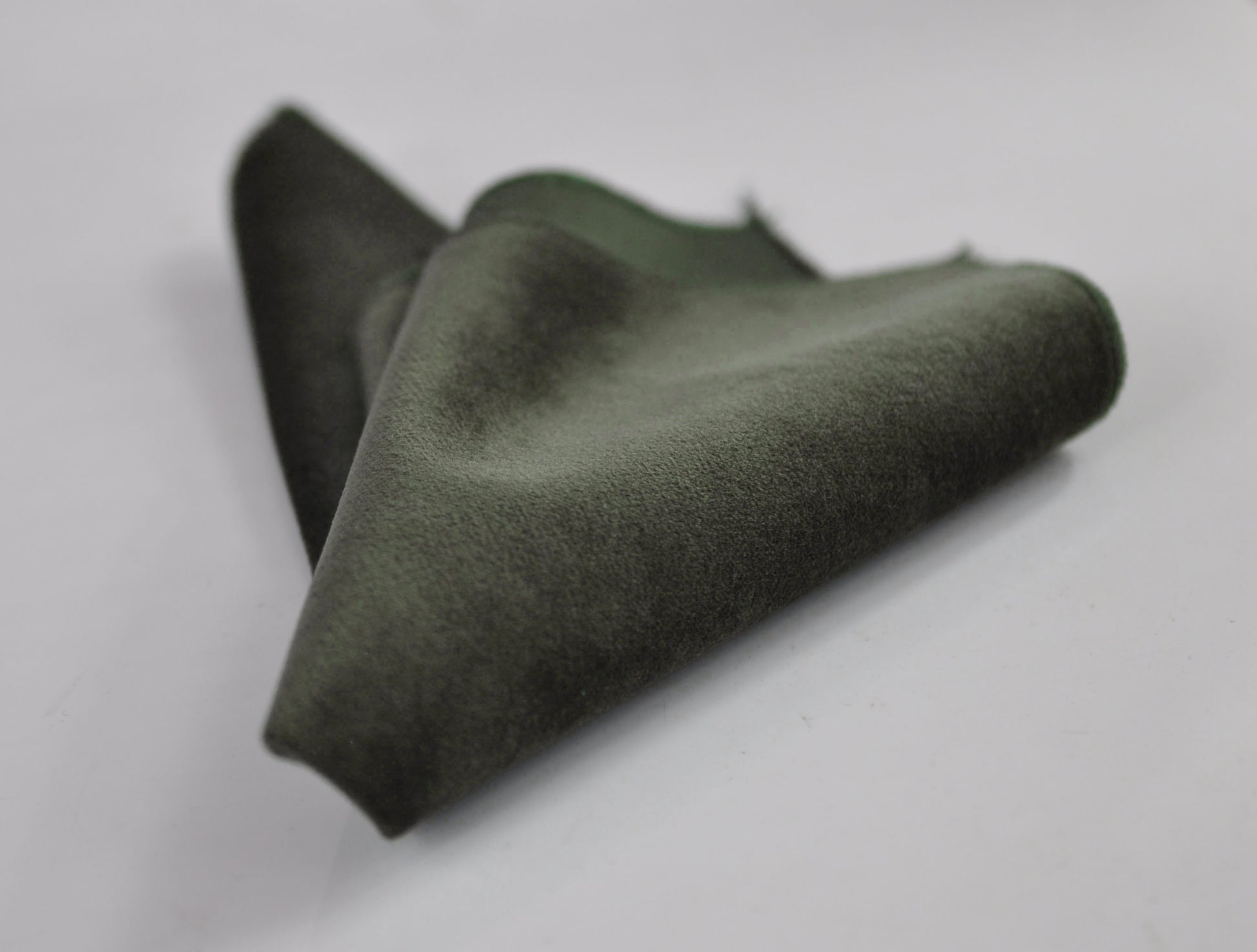 Army Olive Green Velvet Gold Leather Bow tie + pocket Square Hanky Handkerchief Wedding Men / Youth / Boys Kids / Baby Infant Toddler