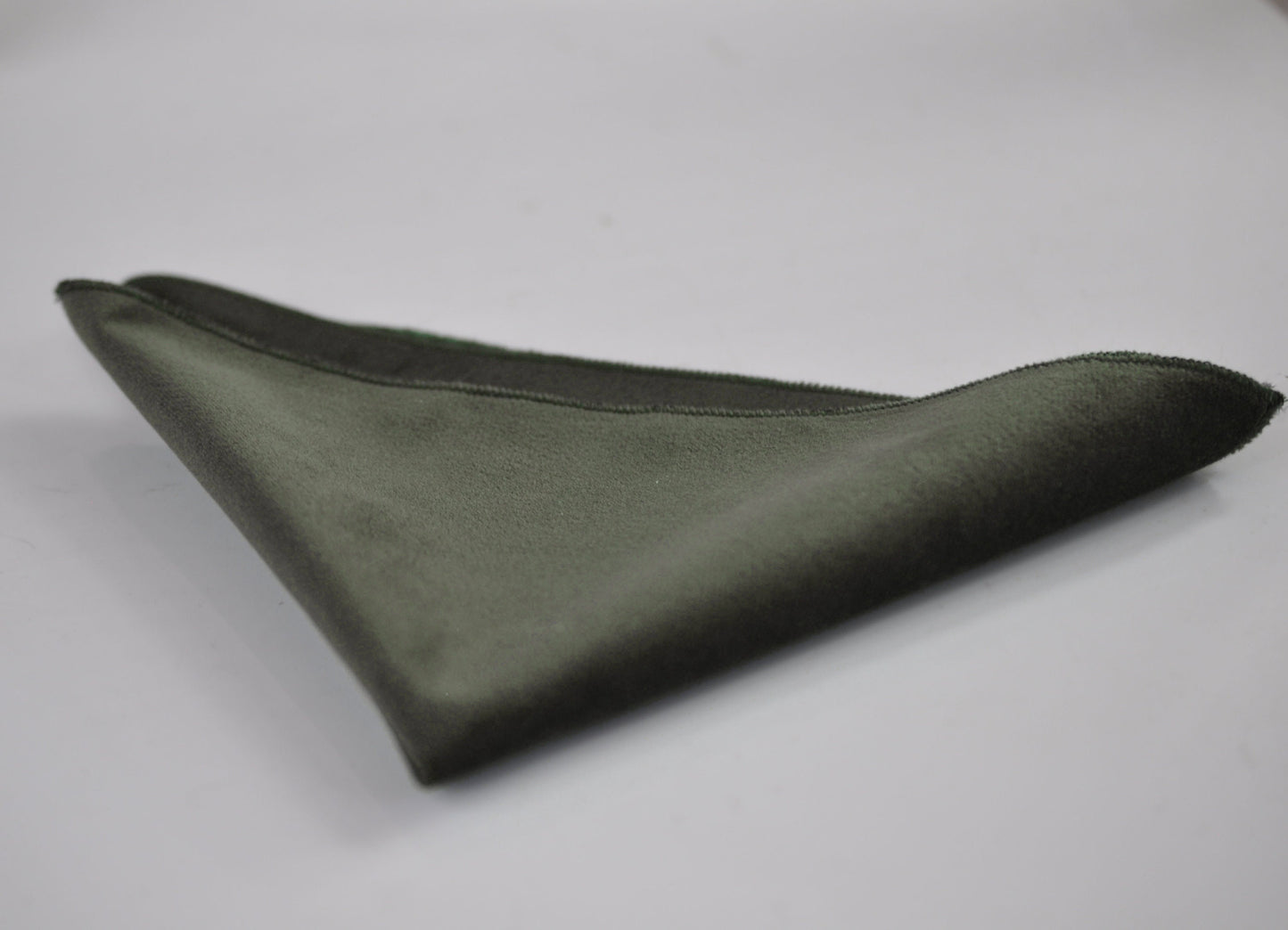 Army Olive Green Velvet Gold Leather Bow tie + pocket Square Hanky Handkerchief Wedding Men / Youth / Boys Kids / Baby Infant Toddler