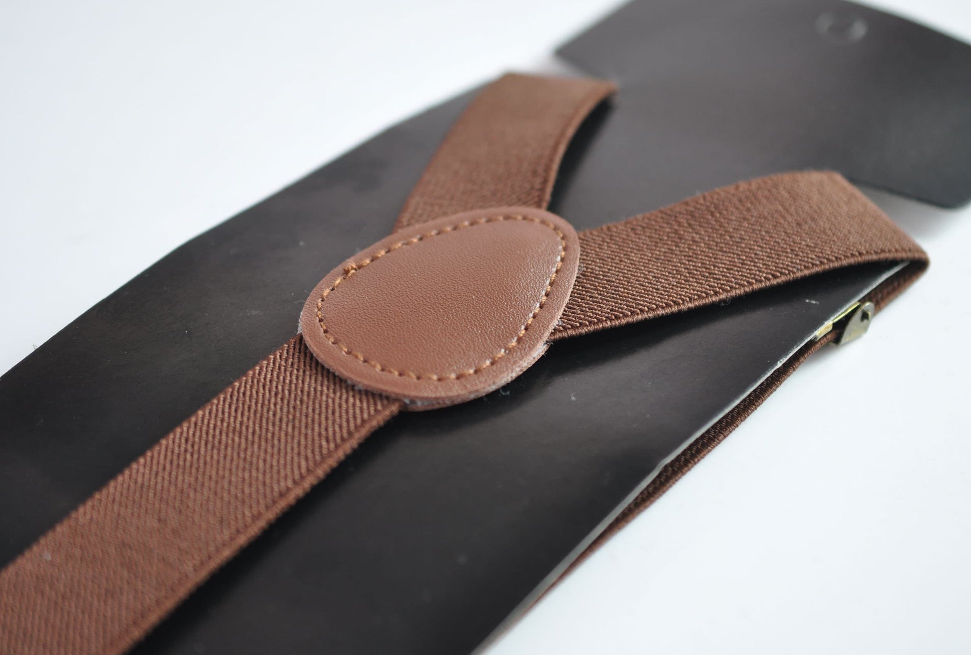 Navy Blue and Burnt Orange Linen Bow tie Bowtie + Brown Suspenders Braces for Men / Youth Teenage/ Boys Kids / Baby Infant Toddler