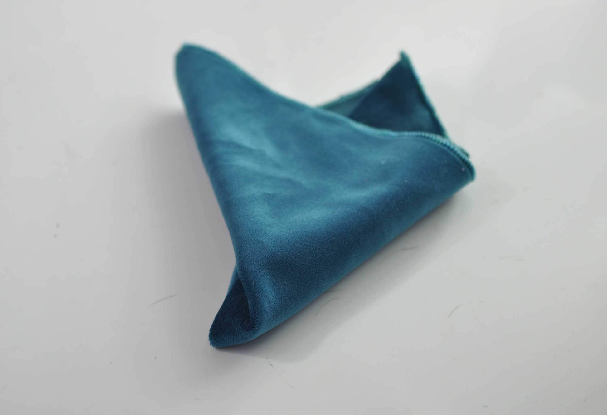 Teal blue Velvet Bow tie + matched Pocket Square Hanky Handkerchief + Black Suspenders Braces Men / Youth / Boys / Baby Infant toodler