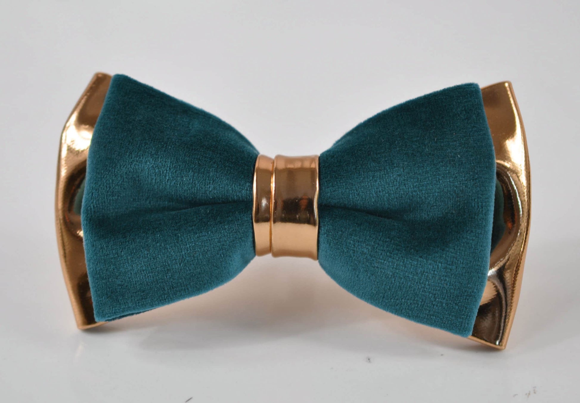 Teal Blue Rose Gold Velvet Leather Bow tie + Dark Brown Suspenders Braces Pocket squares Men /Youth/ Boys Kids / Baby Infant Toddler