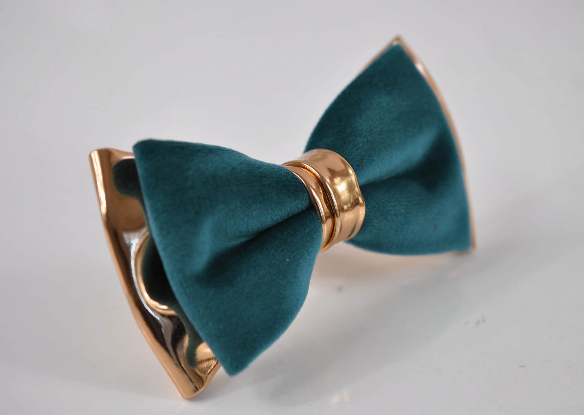 Teal Blue Rose Gold Velvet Leather Bow tie + Dark Brown Suspenders Braces Pocket squares Men /Youth/ Boys Kids / Baby Infant Toddler