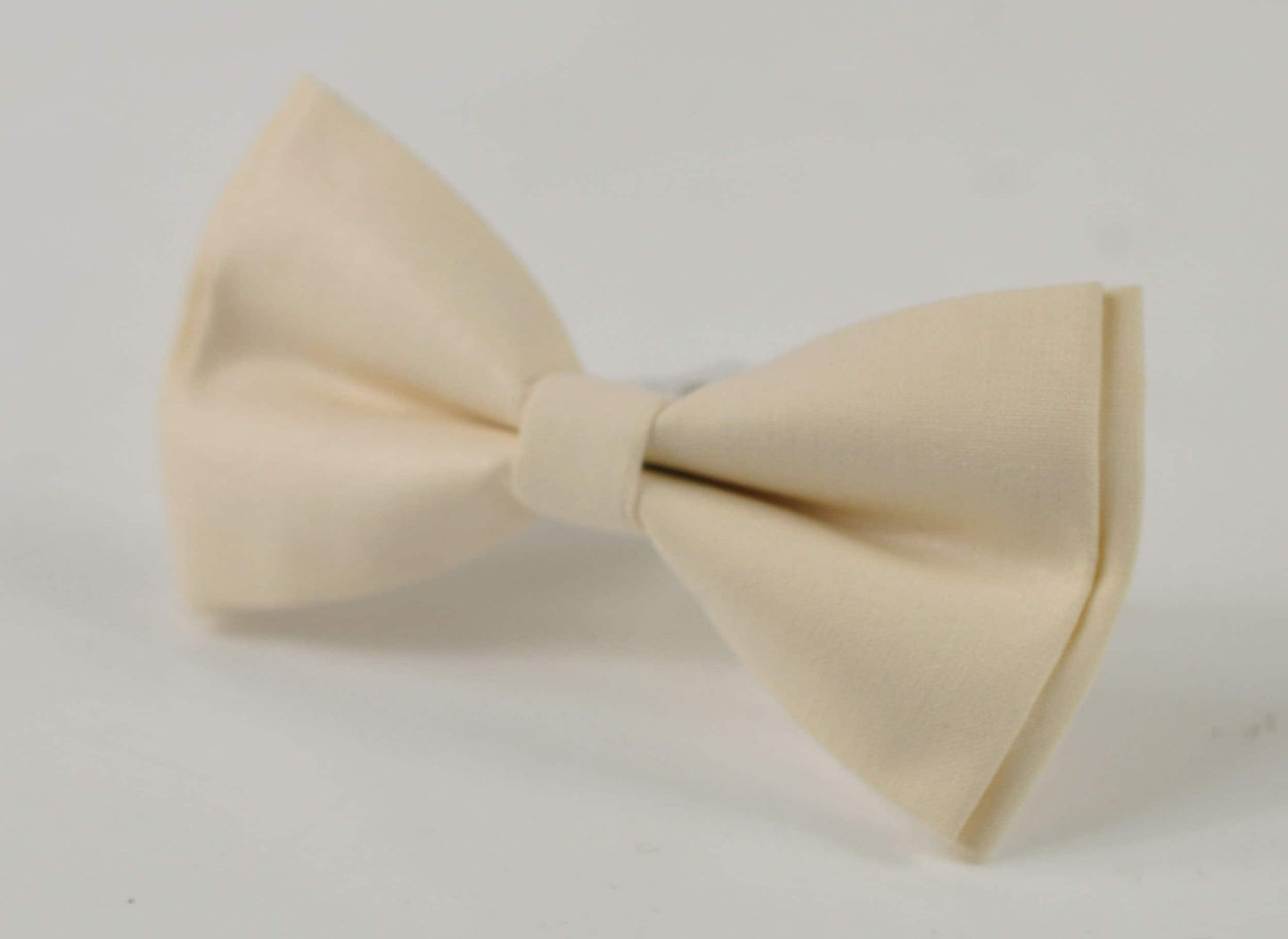 Off-White Ivory Cream Cotton Bow tie Bowtie + Matched Elastic Suspenders Braces for Men / Youth Teenage/ Boys Kids / Baby Infant Toddler