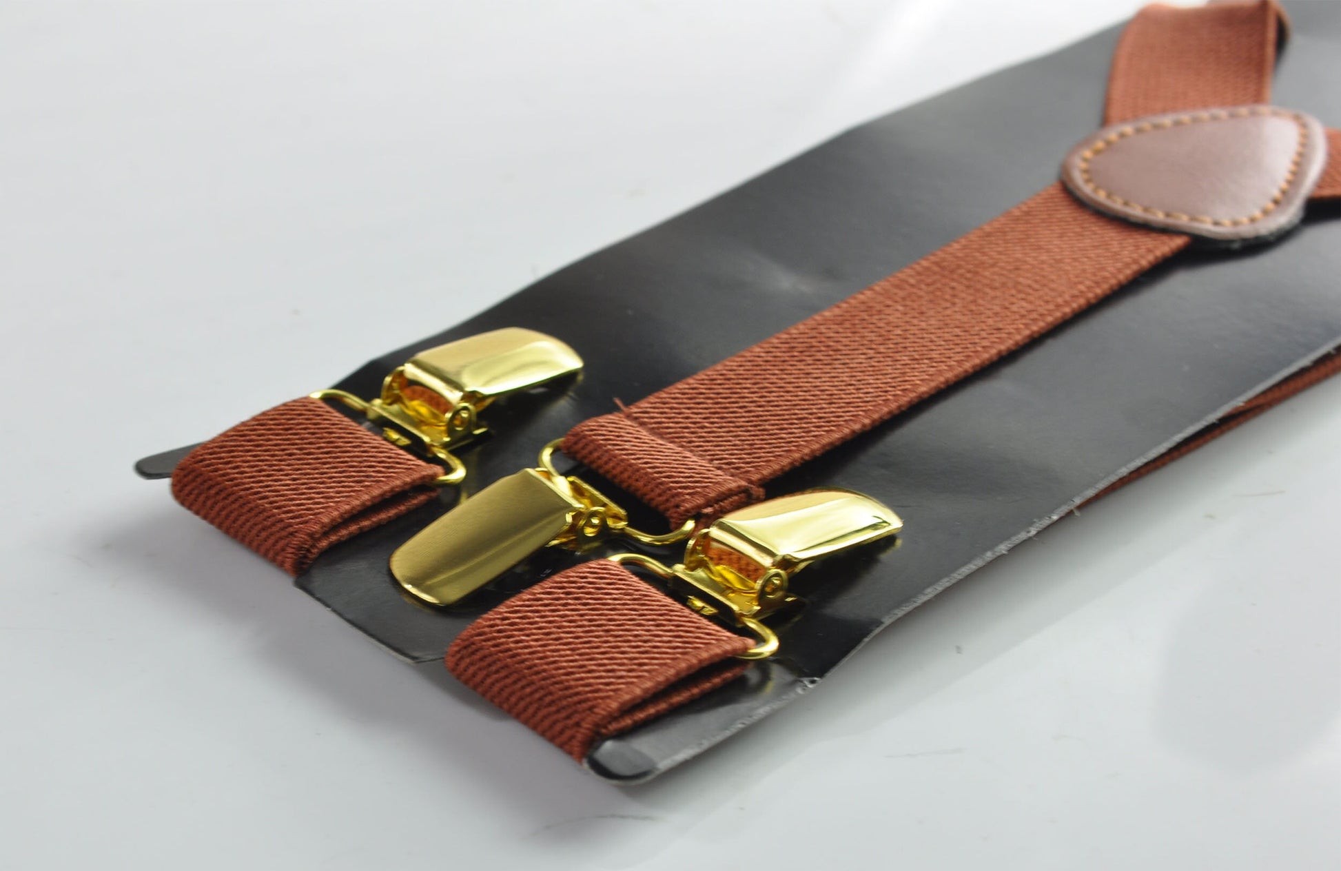 Rust Rusty Redish Brown Cotton Bow tie Bowtie + matched Elastic Suspenders Braces for Men / Youth Teenage/ Boys Kids / Baby Infant Toddler