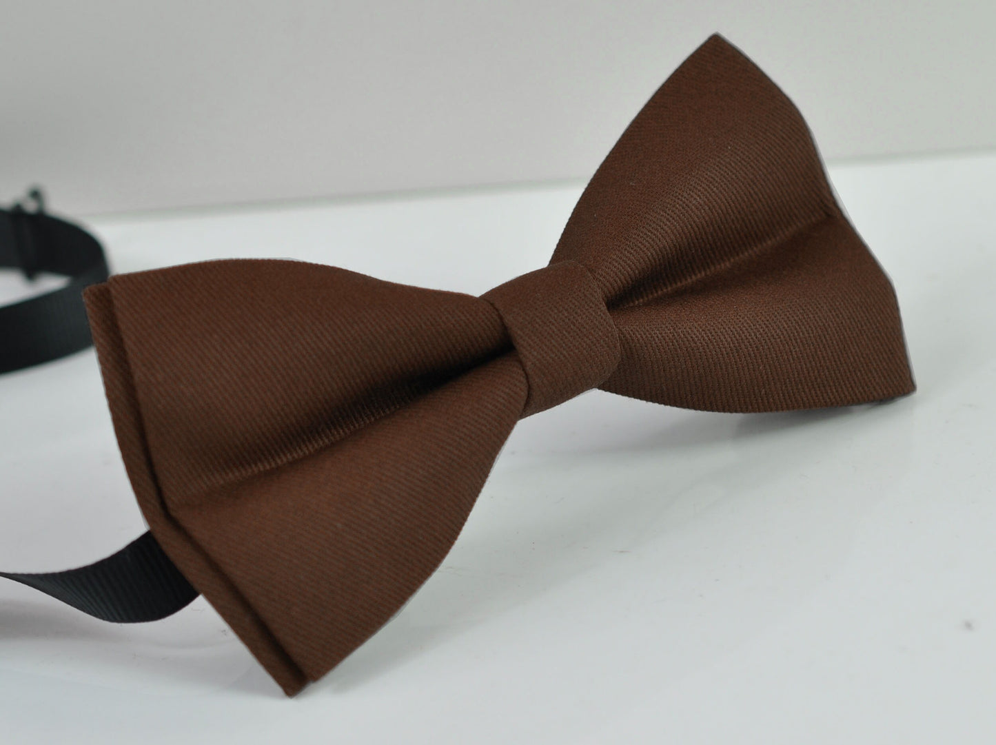 Toffee Brown Cotton Bow tie Bowtie + Tan Elastic Suspenders Braces for Men / Youth Teenage/ Boys Kids / Baby Infant Toddler