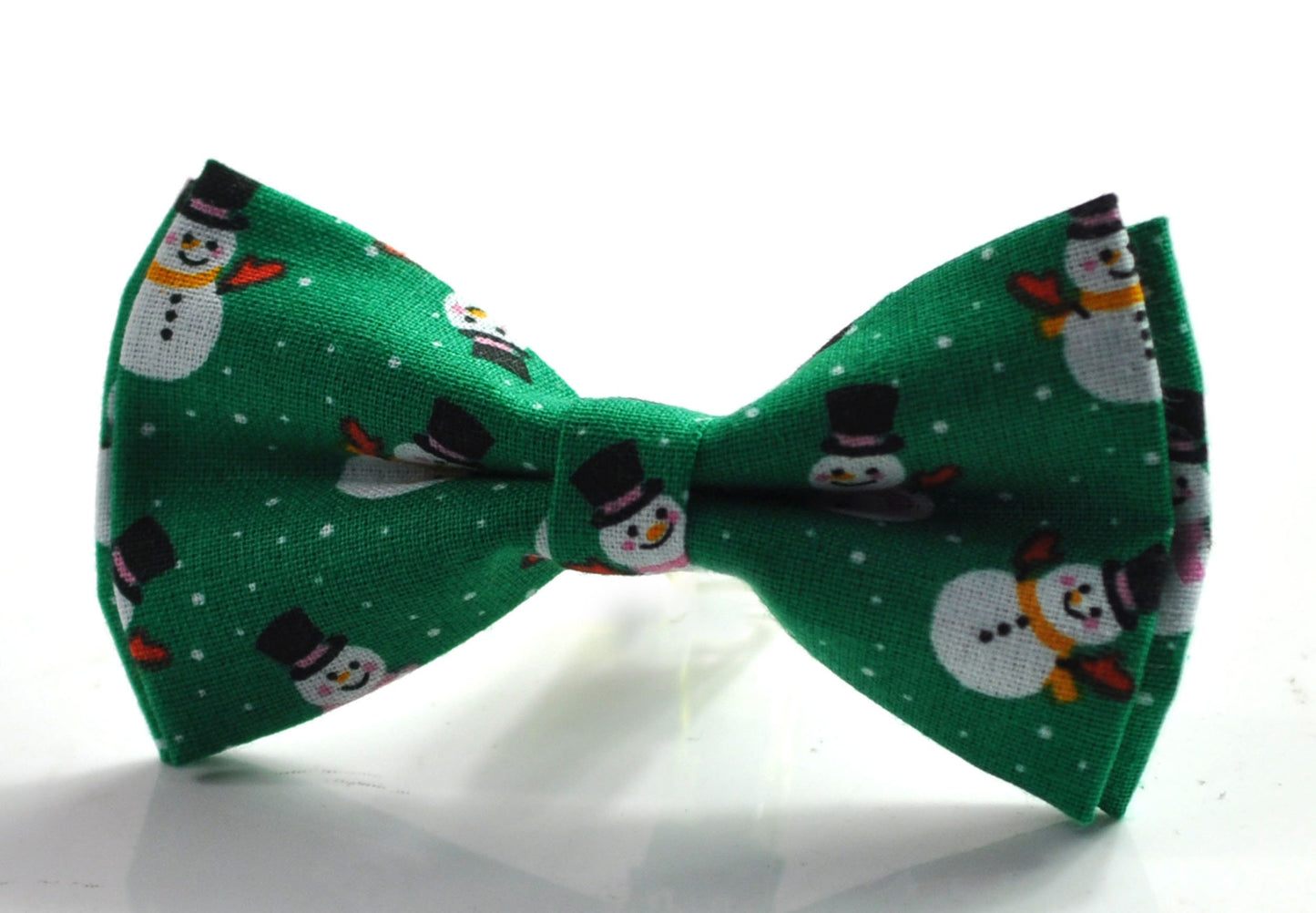 Green Snowman Snow Man Christmas Xmas Bow tie Bowtie + Emerald Green Suspenders Braces for Men / Youth/ Boys Kids / Baby Infant Toddler