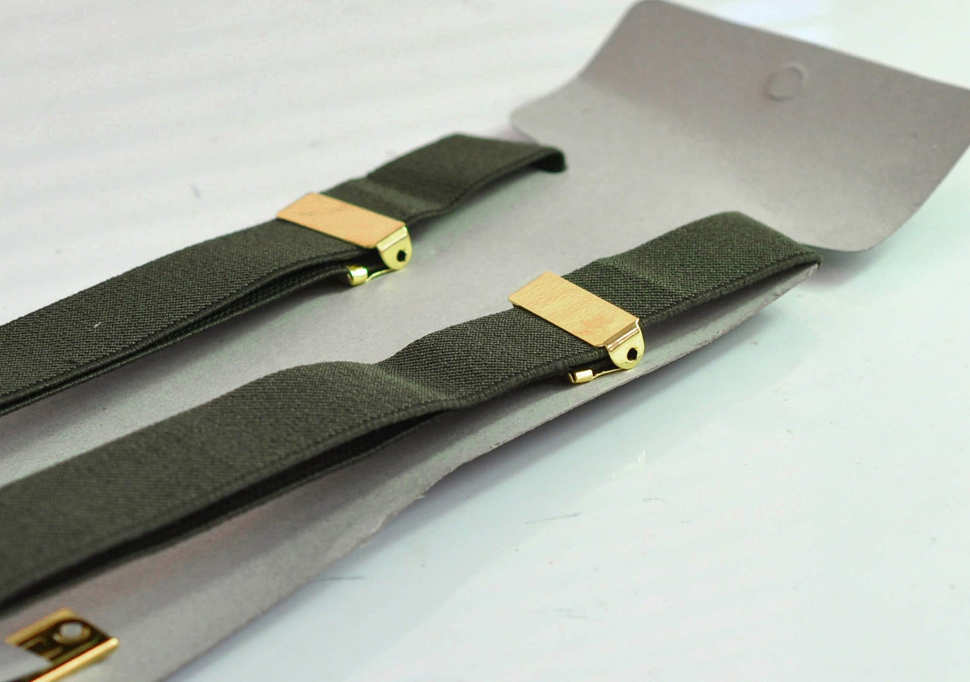 Olive Green Army and Rust Brown Bow tie Bowtie + Army Green Elastic Suspenders Braces Men / Youth/ Boys Kids / Baby Infant Toddler